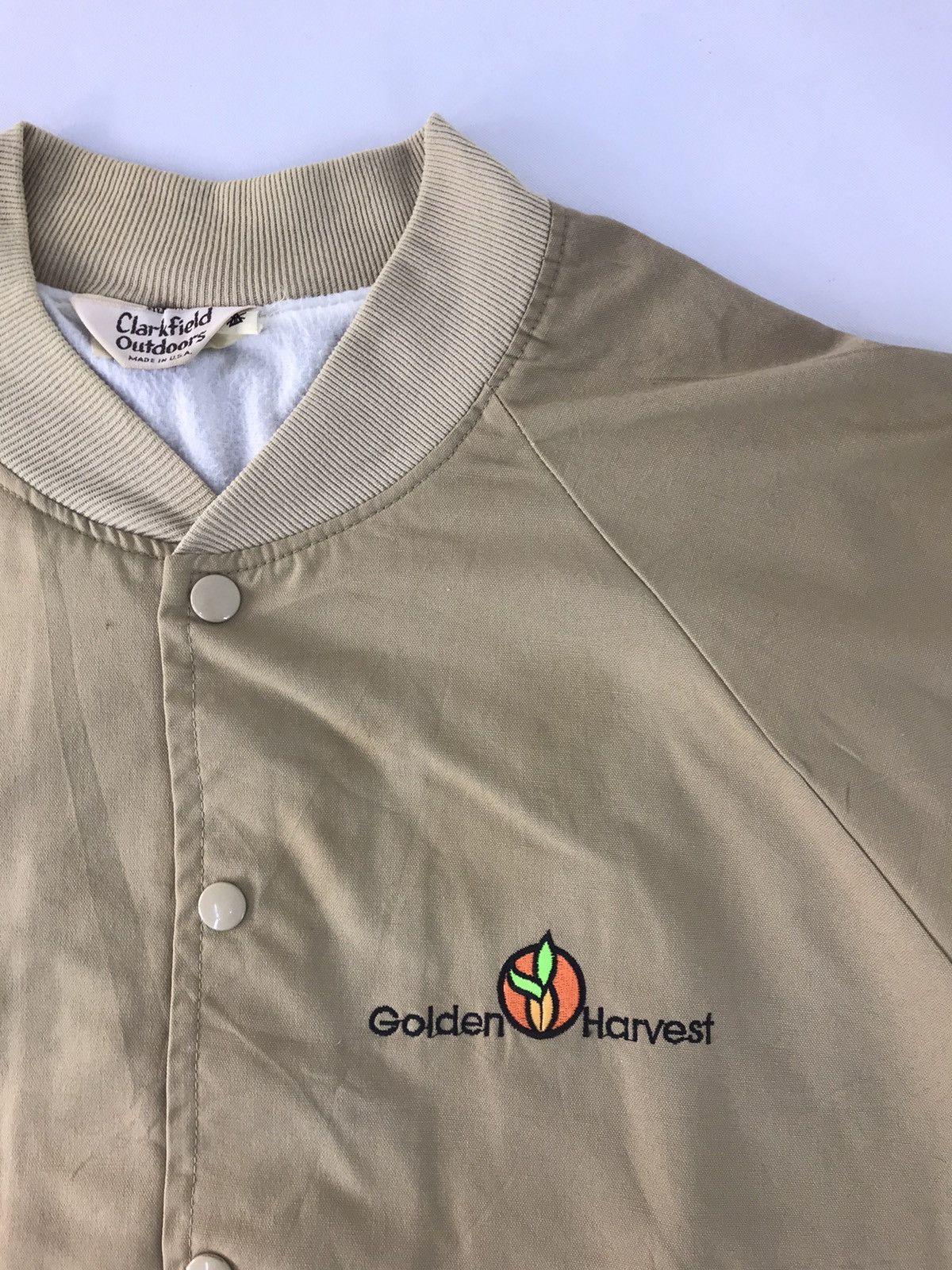 Vintage Clarkfield Outdoor Bomber Varsity Jacket Snap Button R023j Size US XL / EU 56 / 4 - 14 Thumbnail