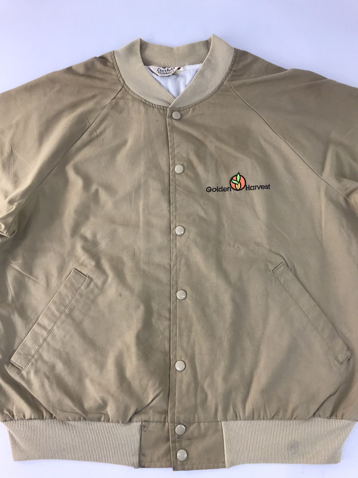 Vintage Clarkfield Outdoor Bomber Varsity Jacket Snap Button R023j Size US XL / EU 56 / 4 - 2 Thumbnail