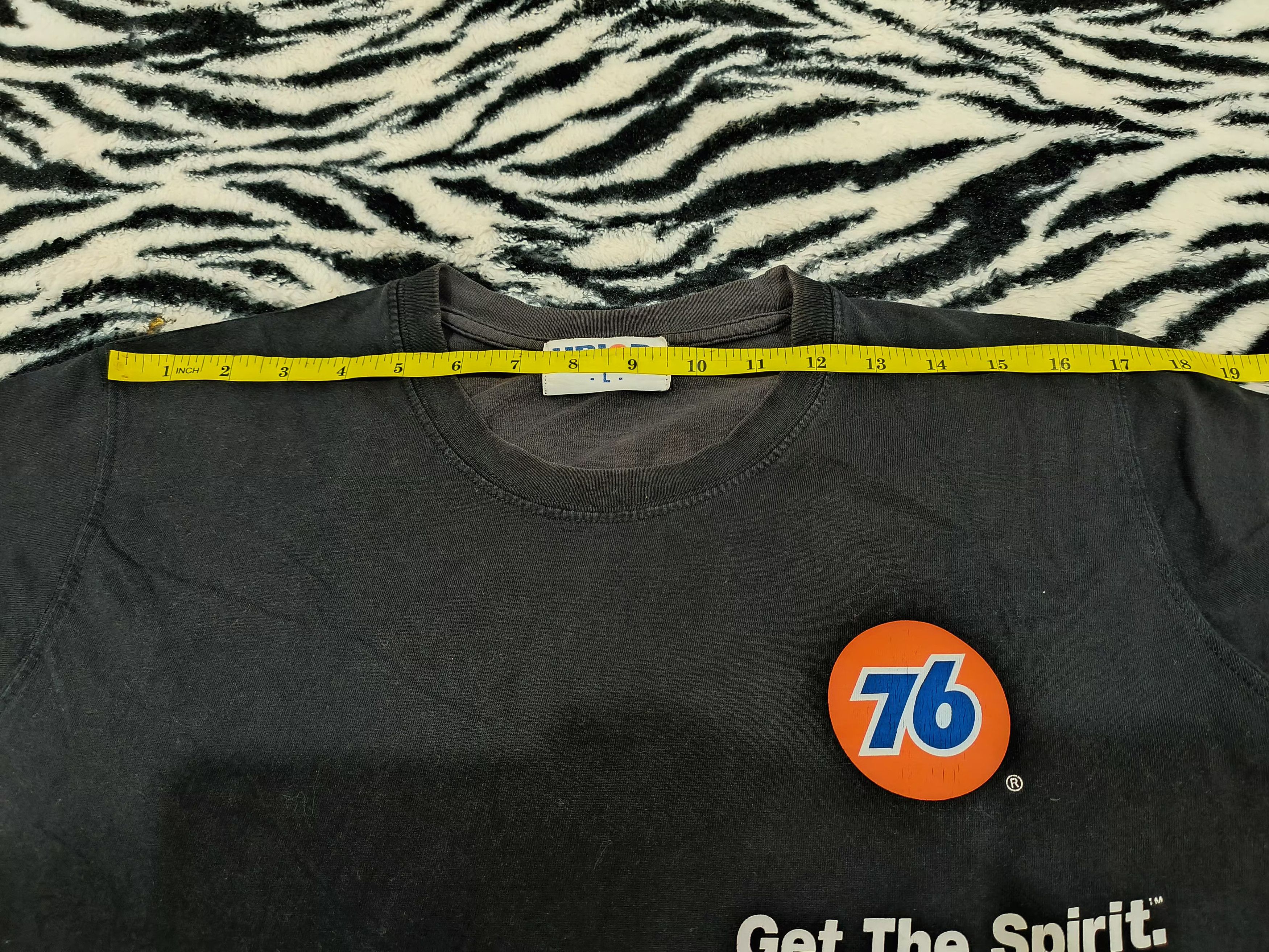 Vintage Vintage Distressed Union 76 Thrashed tee Size US L / EU 52-54 / 3 - 9 Thumbnail