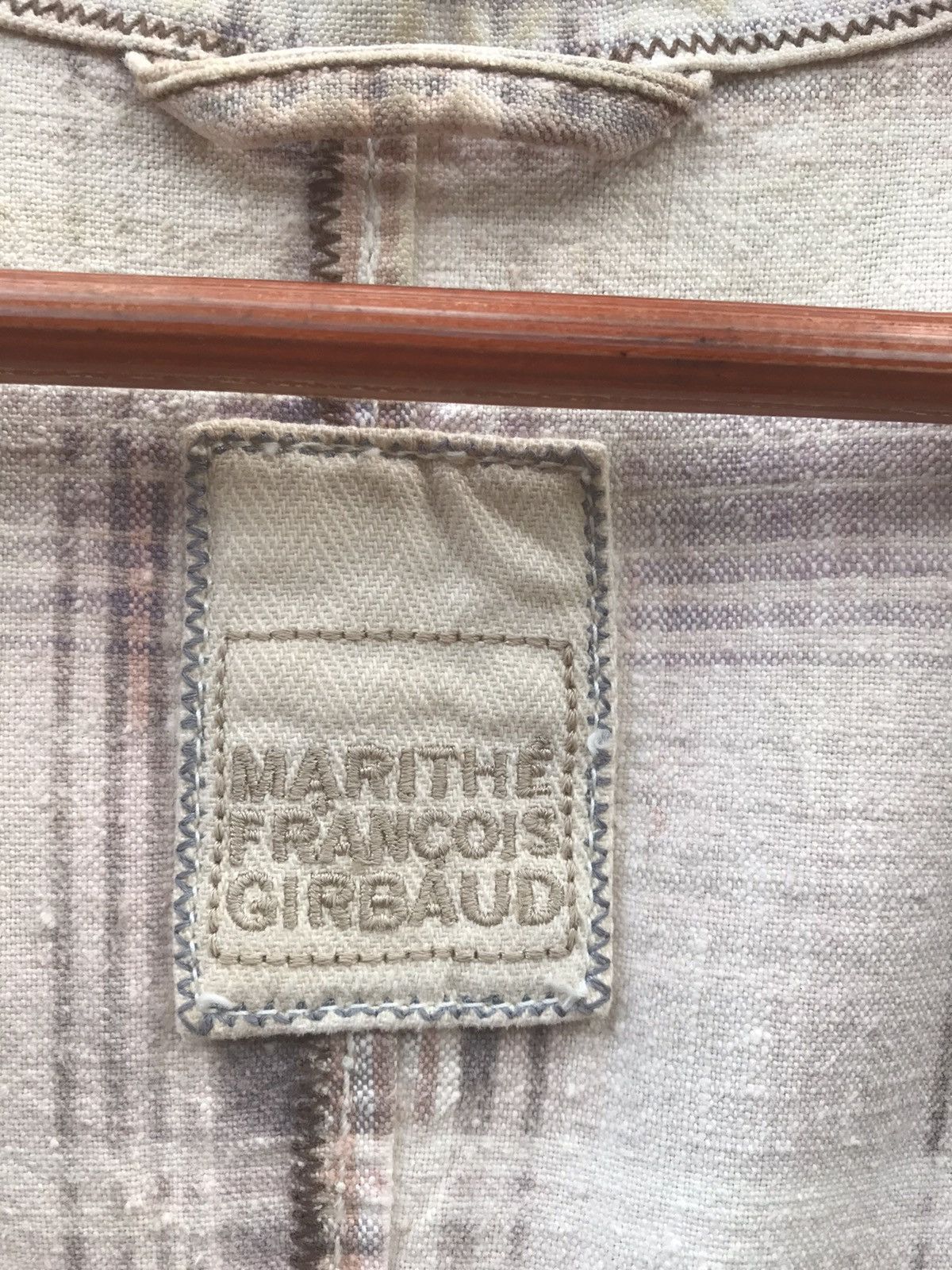 Marithe + Francois Girbaud Marithé François Girbaud Contrast Stitch Plaid Blazer Size S / US 4 / IT 40 - 17 Thumbnail