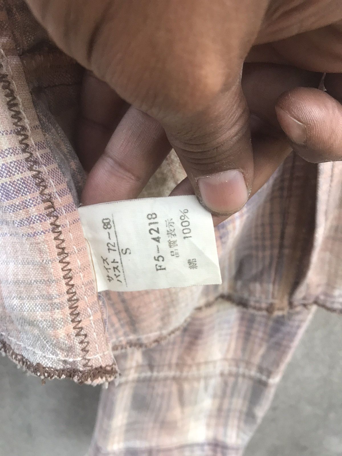 Marithe + Francois Girbaud Marithé François Girbaud Contrast Stitch Plaid Blazer Size S / US 4 / IT 40 - 18 Thumbnail