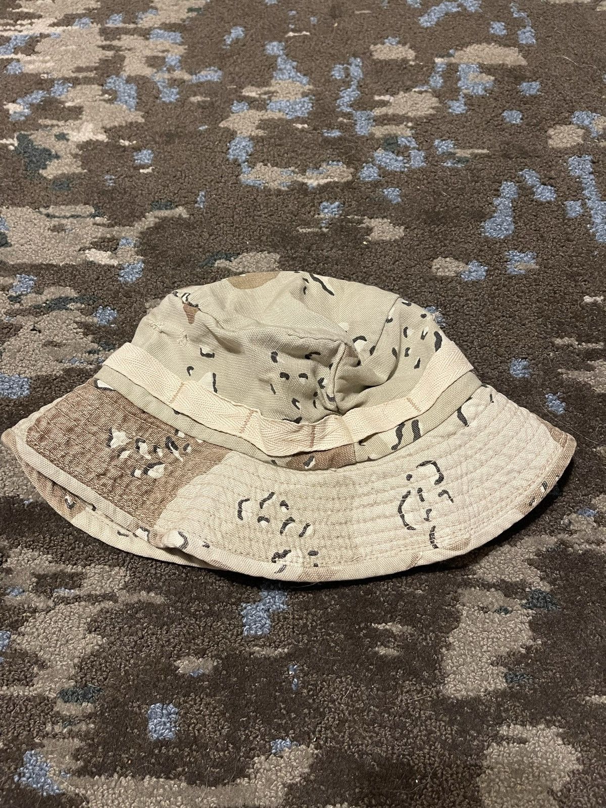 Japanese Brand Vintage Desert Camo Bucket Hat Size ONE SIZE - 2 Thumbnail