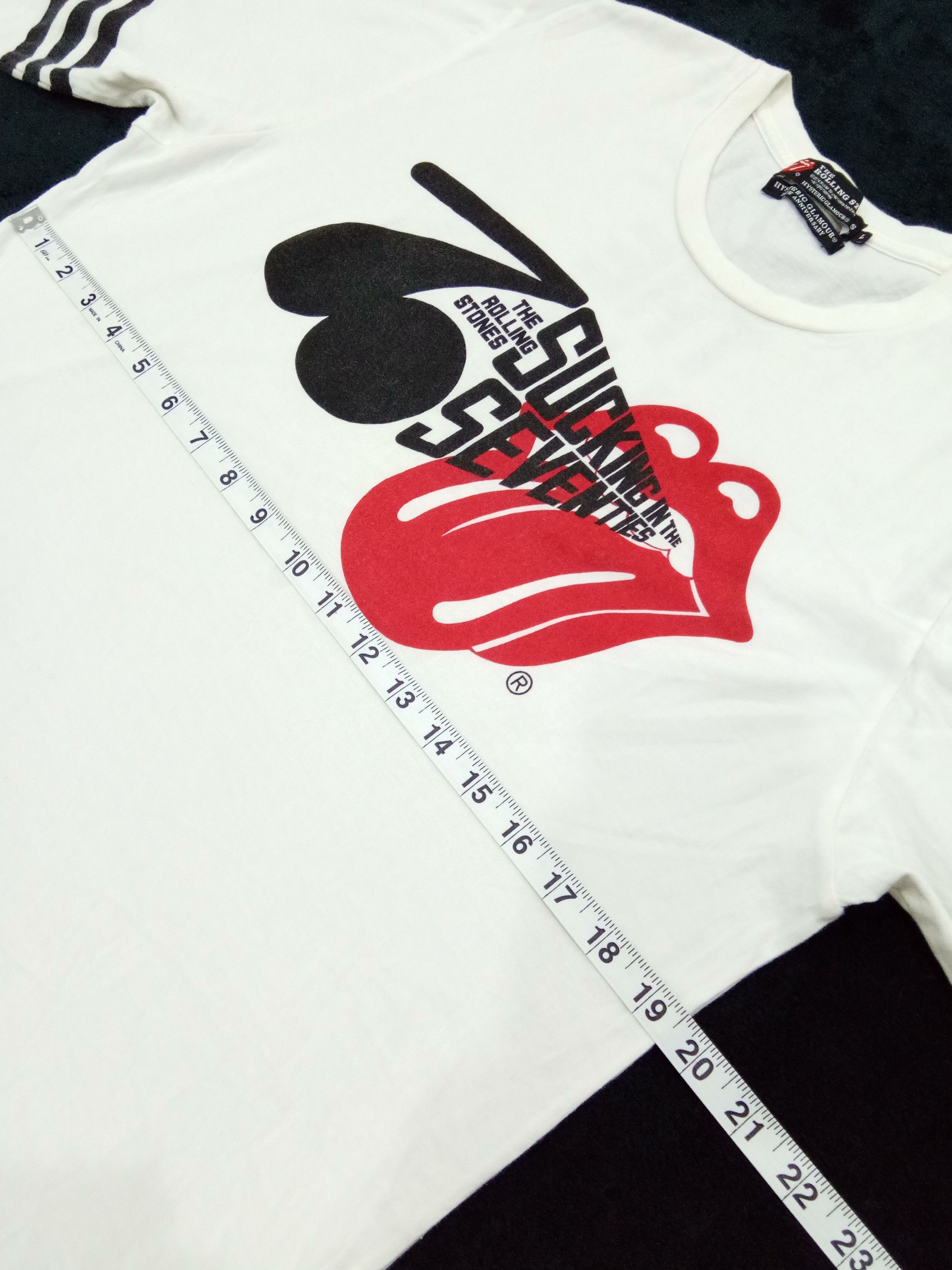 Band Tees × Hysteric Glamour HYSTERIC GLAMOUR x 30TH ANNIVERSARY x THE ROLLING STONES Size US M / EU 48-50 / 2 - 9 Thumbnail