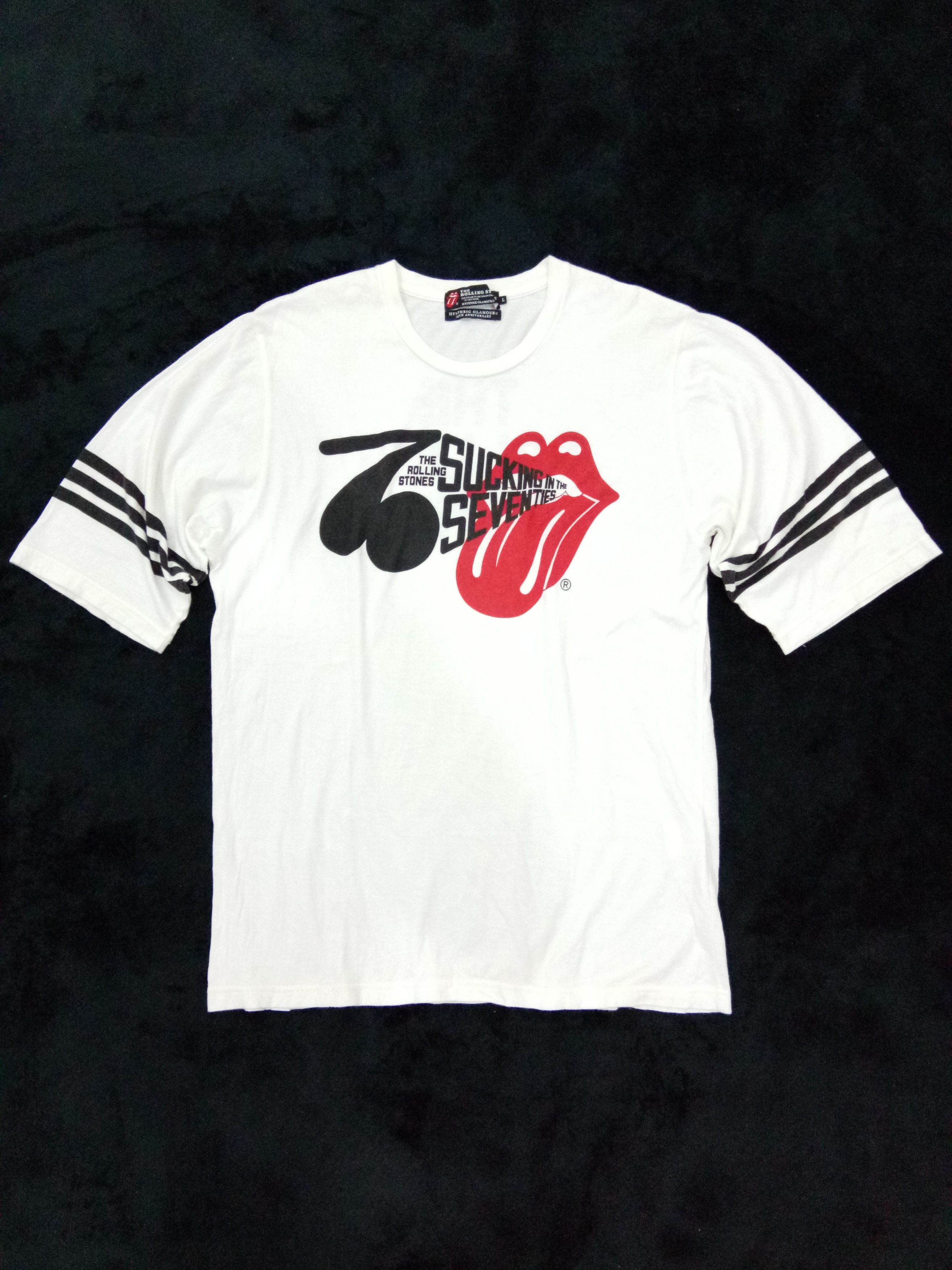 Band Tees × Hysteric Glamour HYSTERIC GLAMOUR x 30TH ANNIVERSARY x THE ROLLING STONES Size US M / EU 48-50 / 2 - 2 Thumbnail
