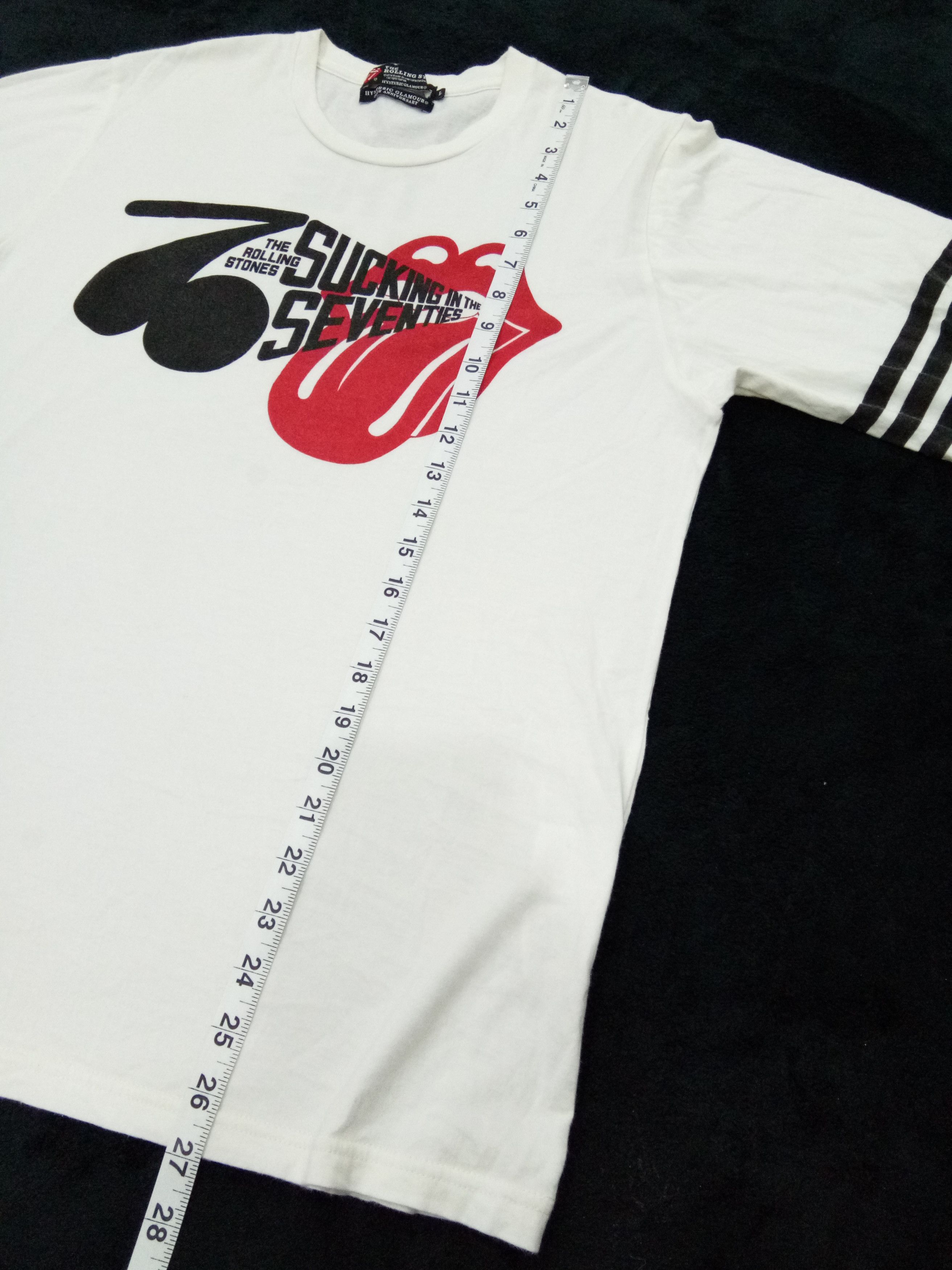 Band Tees × Hysteric Glamour HYSTERIC GLAMOUR x 30TH ANNIVERSARY x THE ROLLING STONES Size US M / EU 48-50 / 2 - 10 Thumbnail