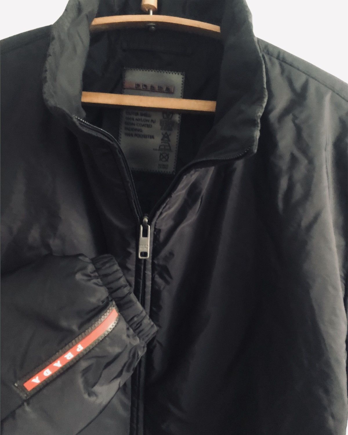 image of Prada Light Jacket in Black, Men's (Size Large)