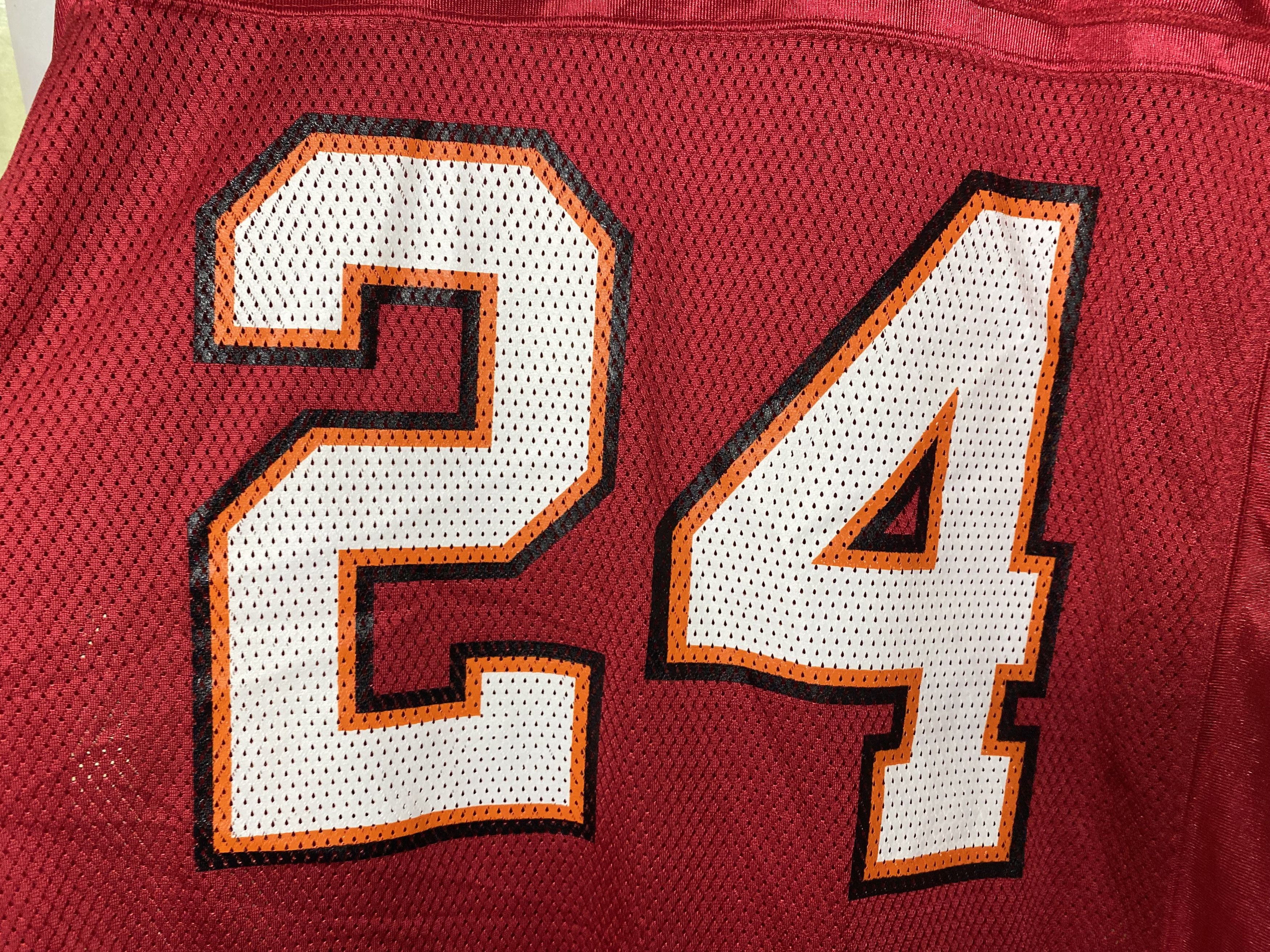 Jewelry × NFL × Reebok TAMPA BAY BUCCANEERS #24 WILLIAMS NFL JERSEY SHIRT Size US M / EU 48-50 / 2 - 3 Thumbnail