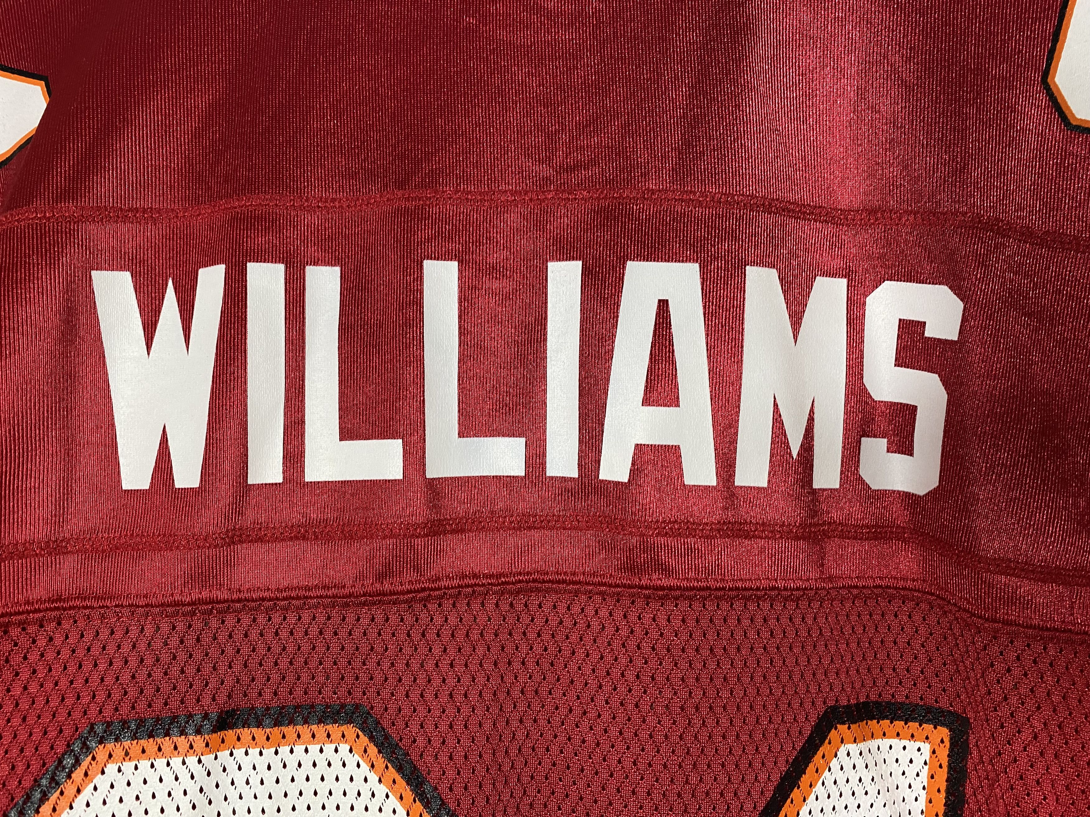 Jewelry × NFL × Reebok TAMPA BAY BUCCANEERS #24 WILLIAMS NFL JERSEY SHIRT Size US M / EU 48-50 / 2 - 4 Thumbnail