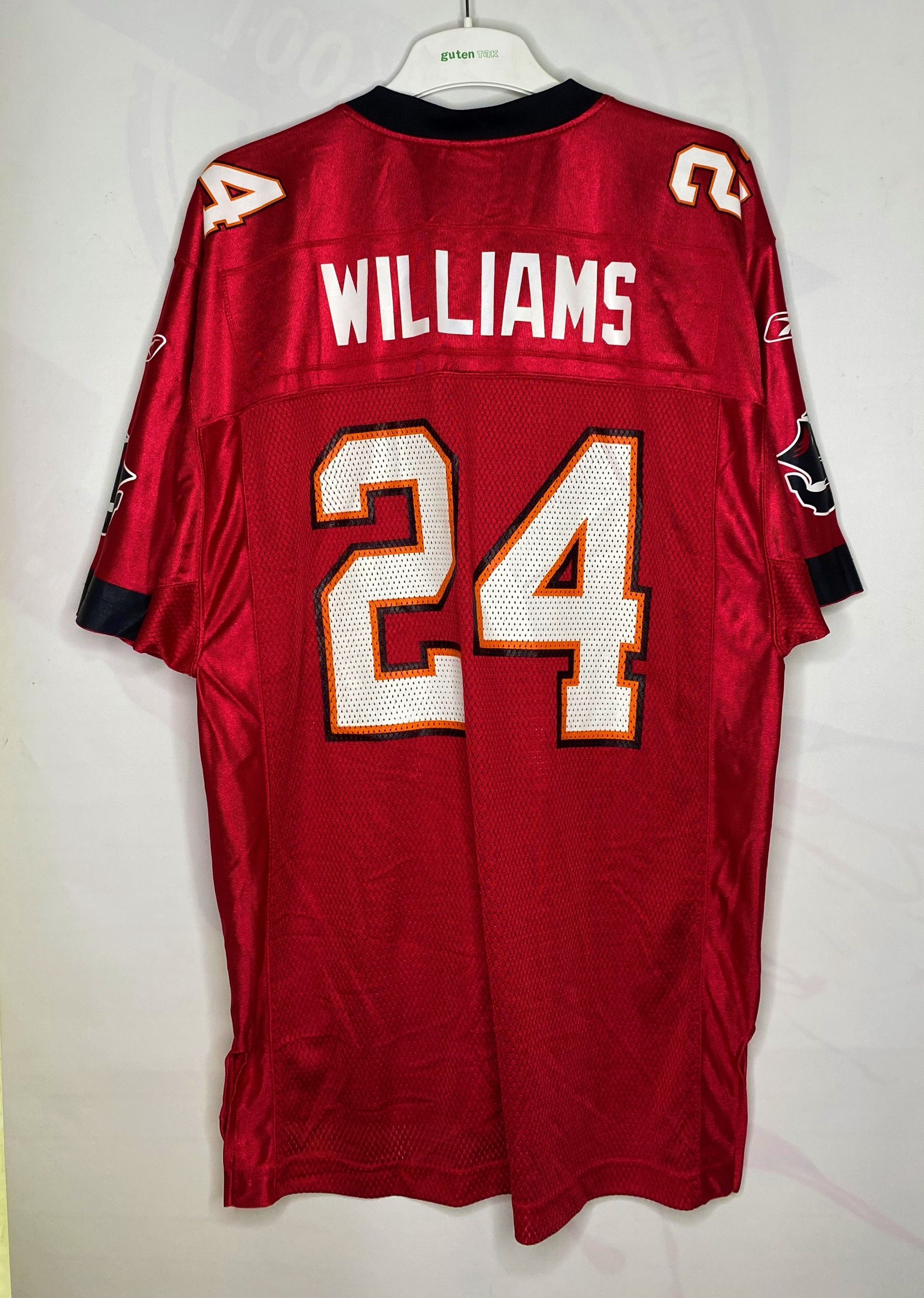 Jewelry × NFL × Reebok TAMPA BAY BUCCANEERS #24 WILLIAMS NFL JERSEY SHIRT Size US M / EU 48-50 / 2 - 2 Thumbnail