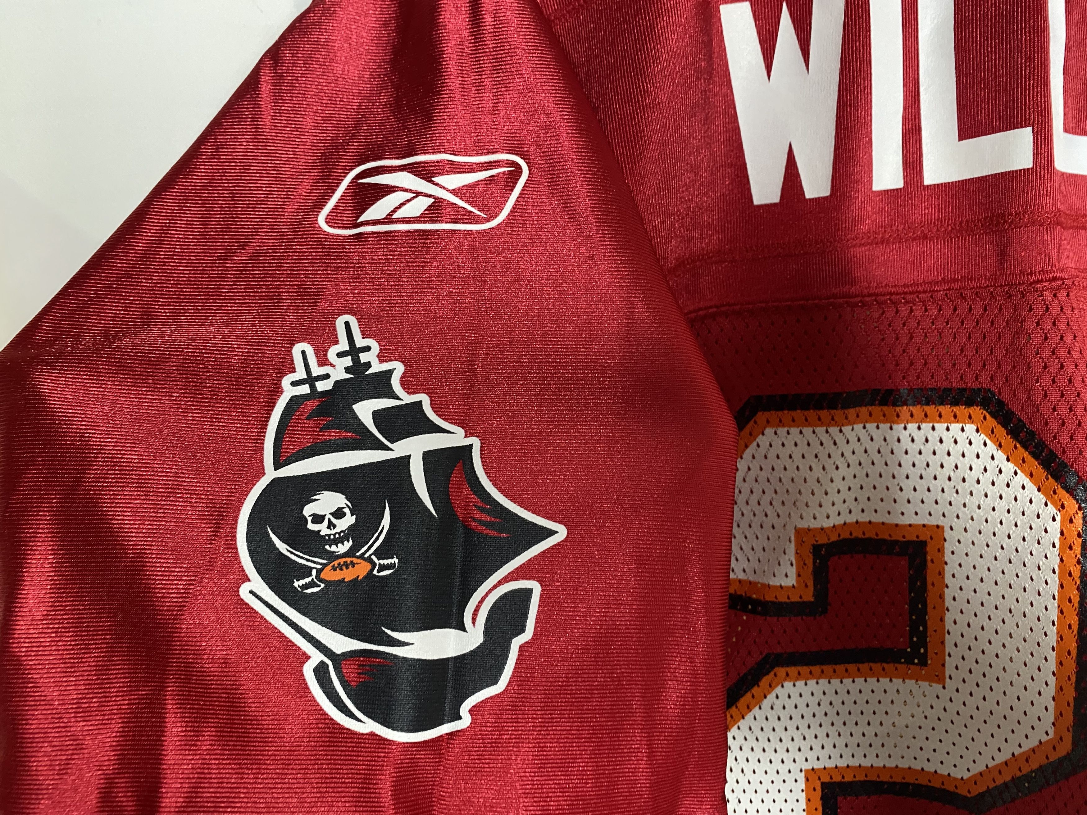 Jewelry × NFL × Reebok TAMPA BAY BUCCANEERS #24 WILLIAMS NFL JERSEY SHIRT Size US M / EU 48-50 / 2 - 5 Thumbnail
