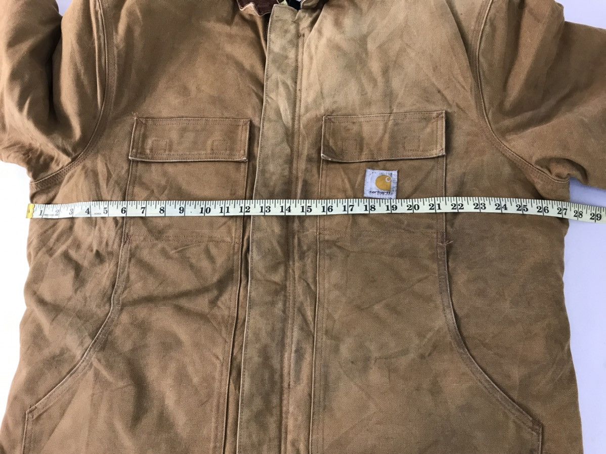 Carhartt Vintage Carhartt UFCW Detroit Thick Padded Jacket Wip Size US L / EU 52-54 / 3 - 10 Thumbnail