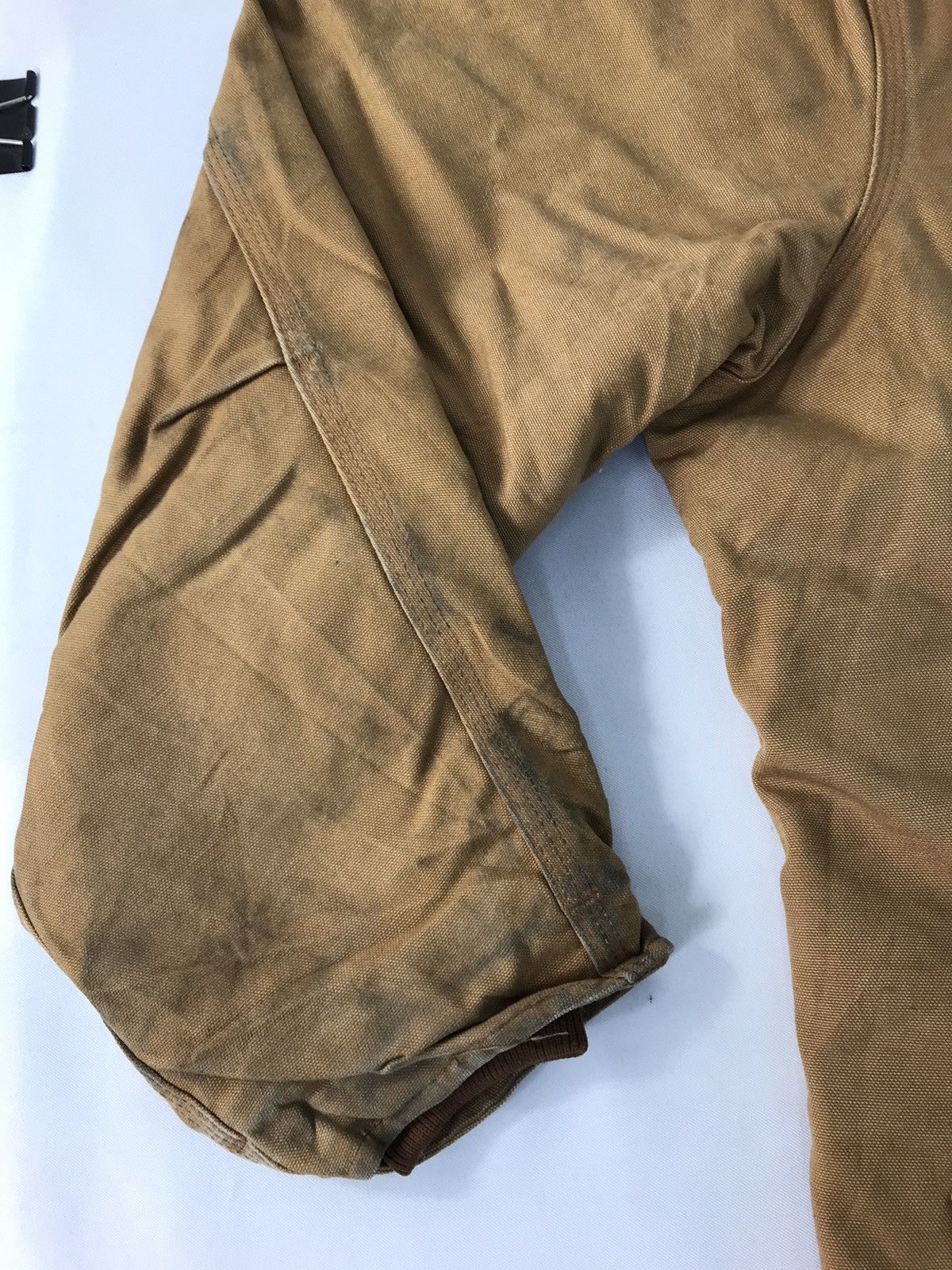 Carhartt Vintage Carhartt UFCW Detroit Thick Padded Jacket Wip Size US L / EU 52-54 / 3 - 15 Thumbnail