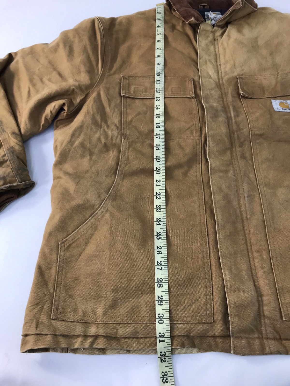 Carhartt Vintage Carhartt UFCW Detroit Thick Padded Jacket Wip Size US L / EU 52-54 / 3 - 11 Thumbnail