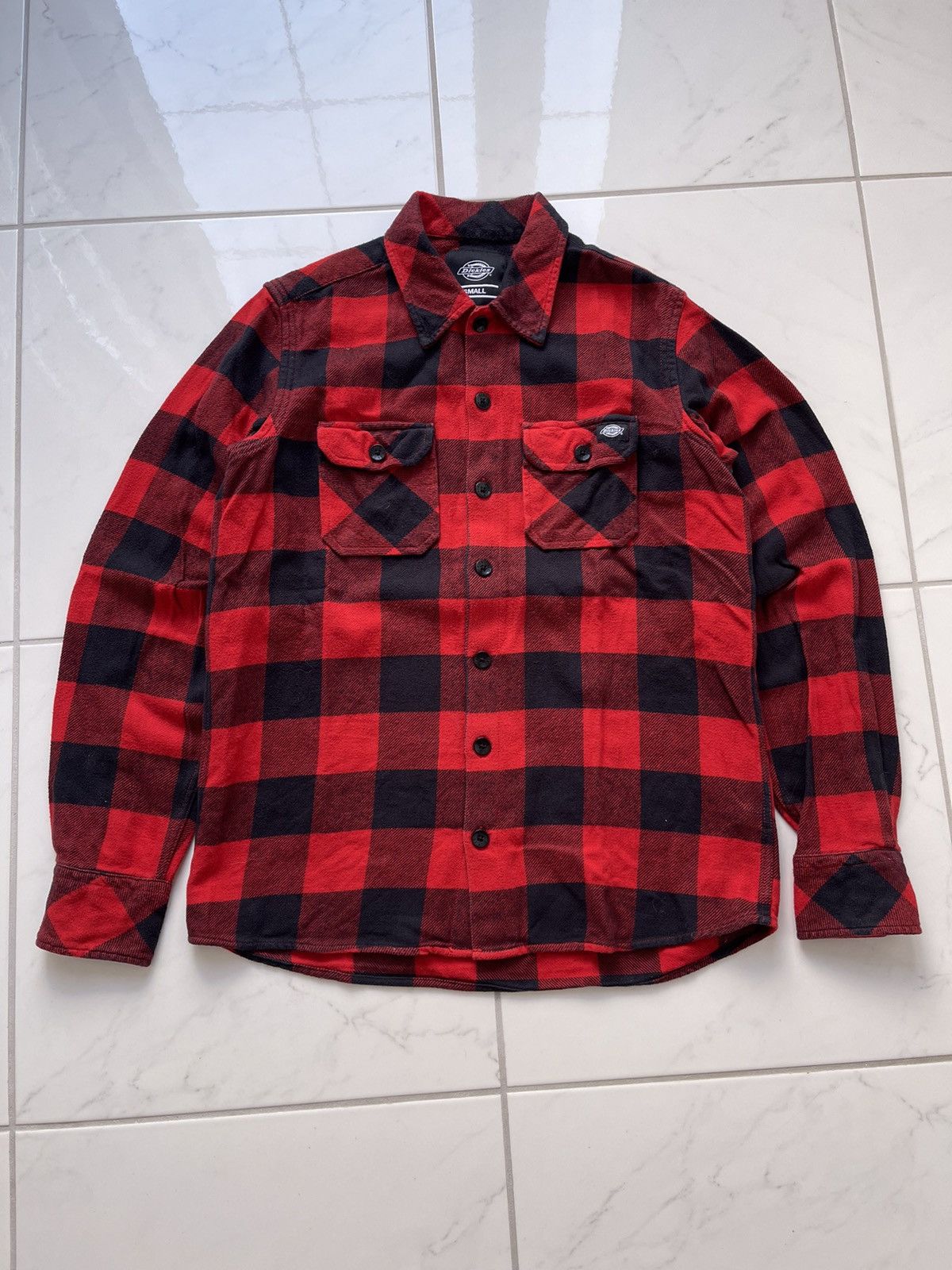 Dickies Dickies Flannel Overshirt Shirt Travis Scott Style Grailed