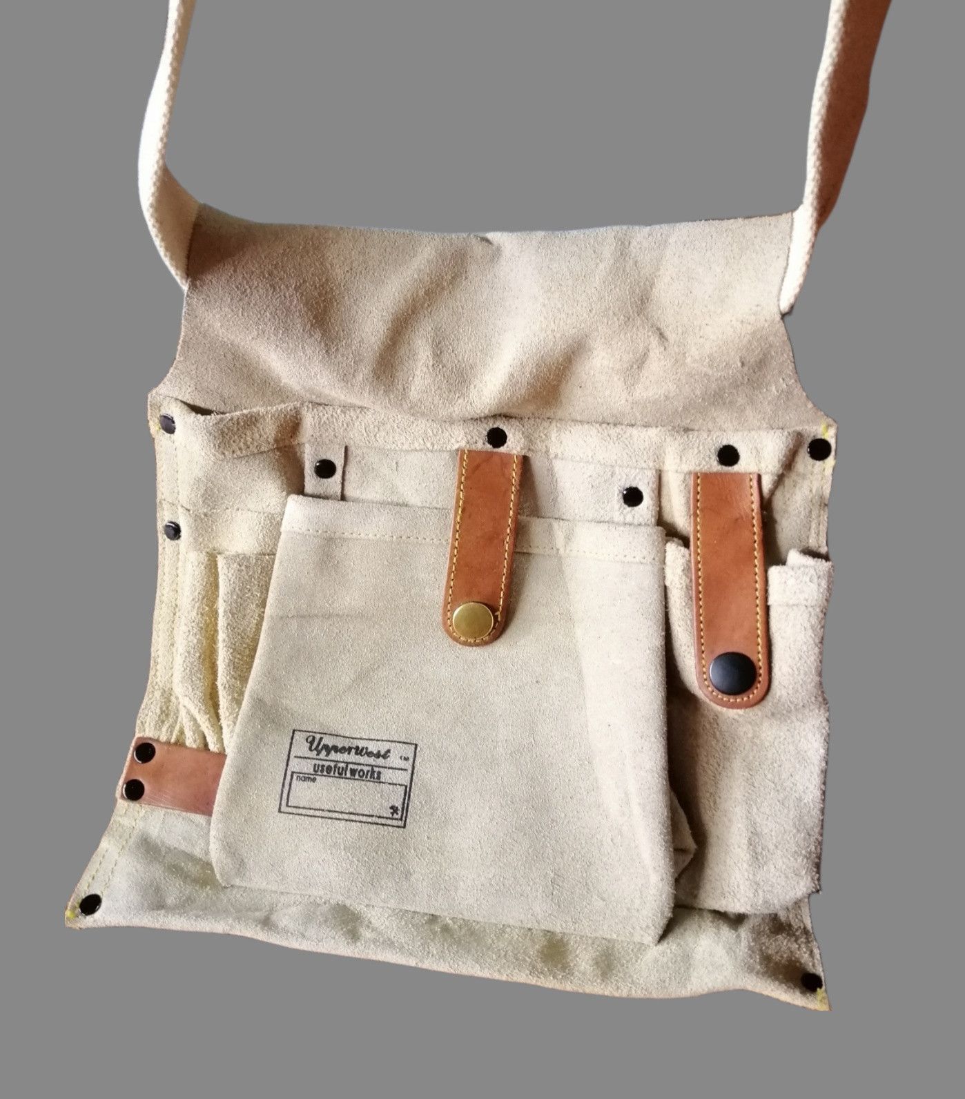 Leather Vintage Custom Made Upper West Full Leather Bag Size ONE SIZE - 2 Thumbnail
