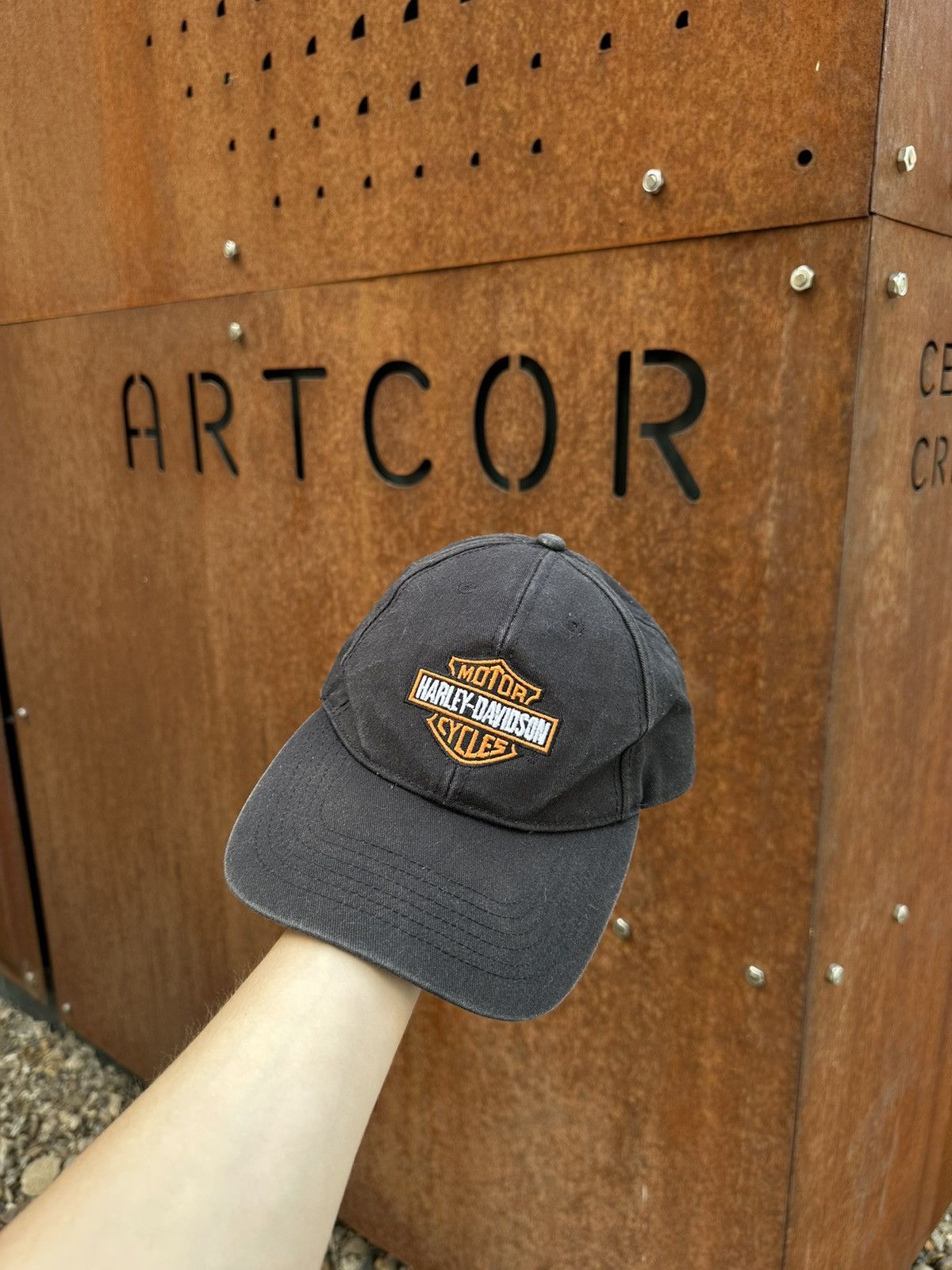 Harley Davidson × Vintage Vintage Harley Davidson Faded Cap Size ONE SIZE - 3 Thumbnail