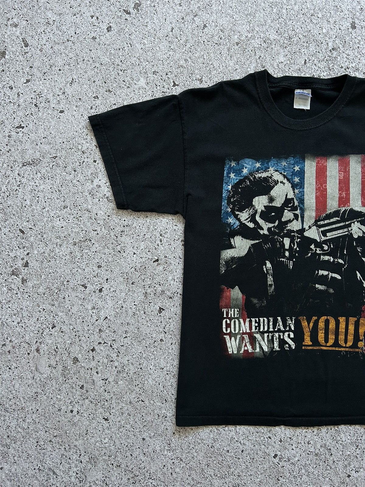 Vintage Vintage Joker The Comedian Wants You Batman T-Shirt 2000s Size US L / EU 52-54 / 3 - 2 Thumbnail