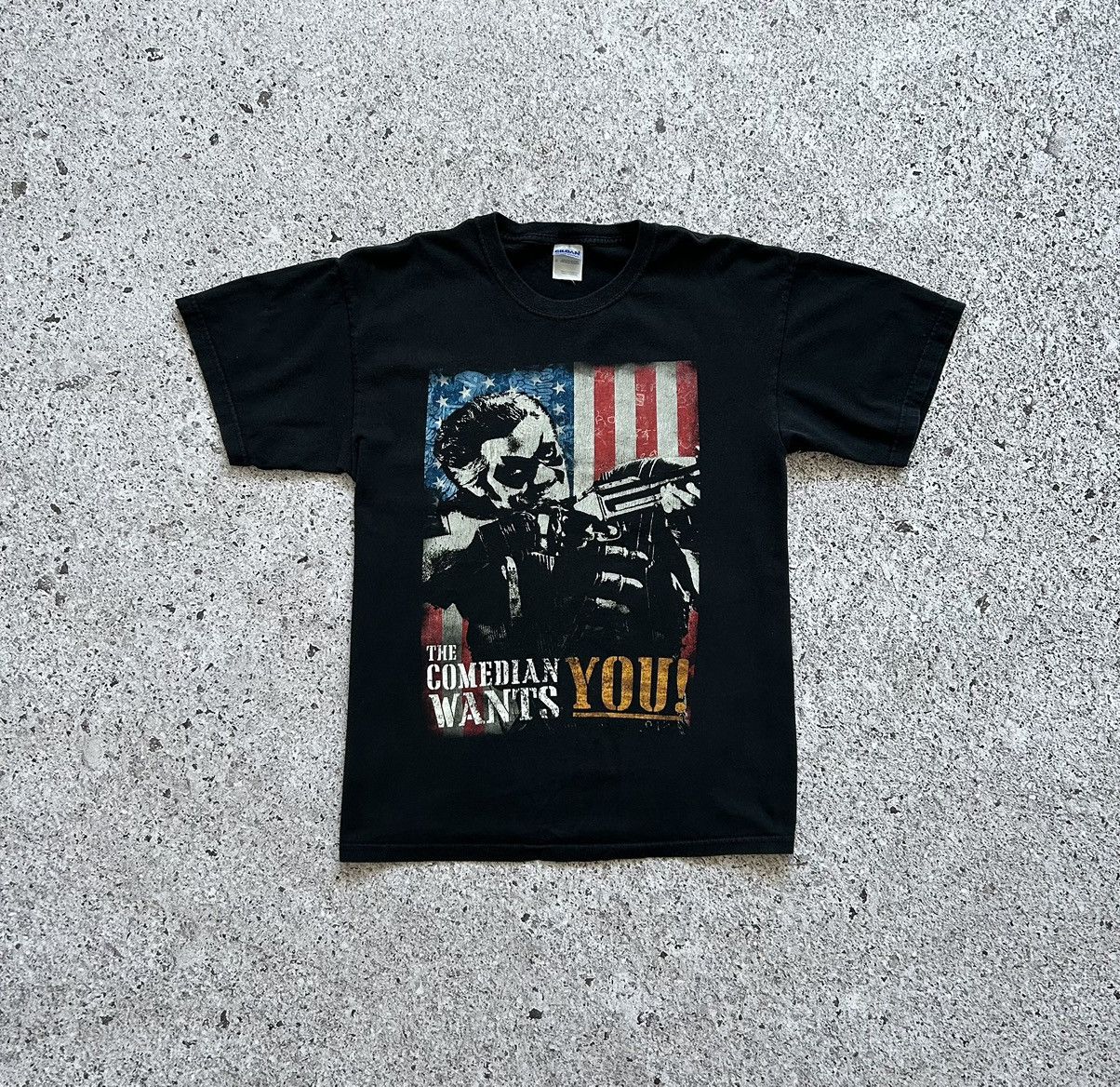 Vintage Vintage Joker The Comedian Wants You Batman T-Shirt 2000s Size US L / EU 52-54 / 3 - 1 Thumbnail