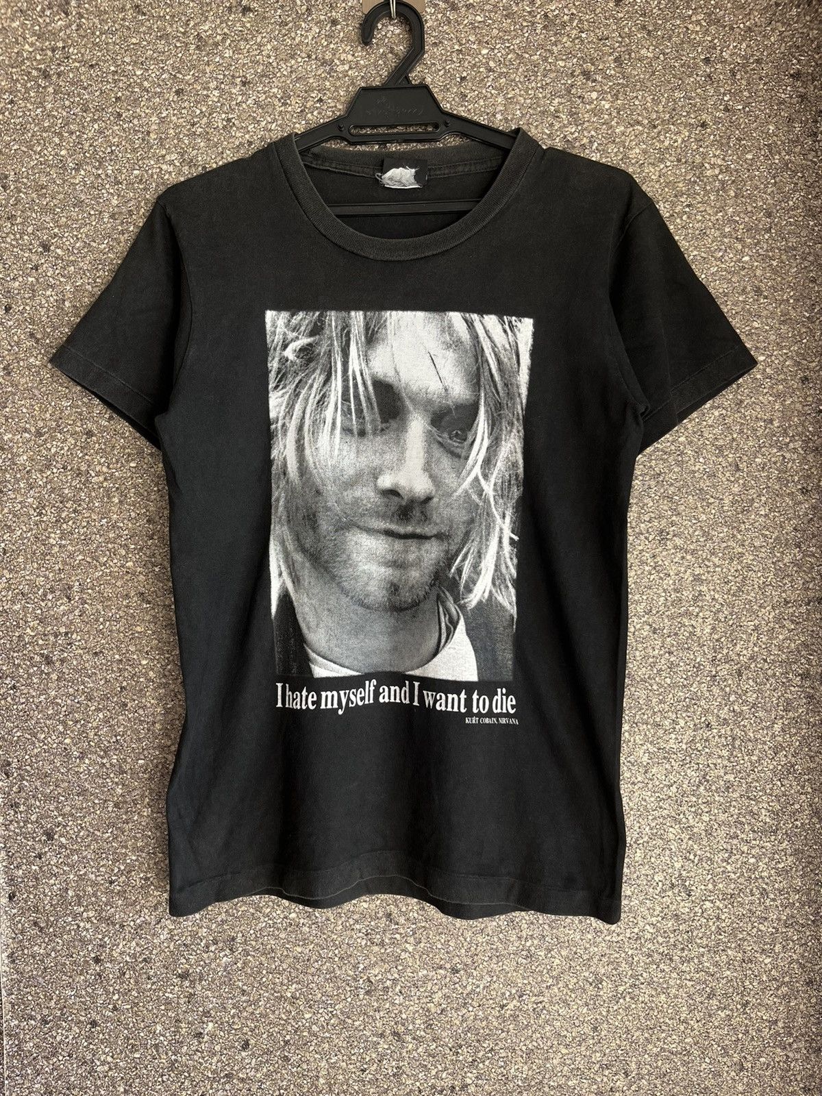 Vintage Kurt cobain ft8 bootleg tee misspelled Size US M / EU 48-50 / 2 - 1 Thumbnail