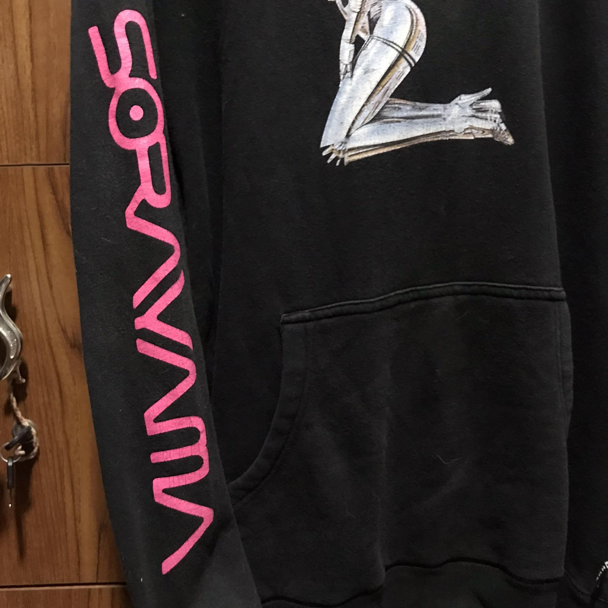 Club Sorayama × Huf HUF x Saroyama Spell-out Hoodie (Fall 2018s) Size US L / EU 52-54 / 3 - 5 Thumbnail