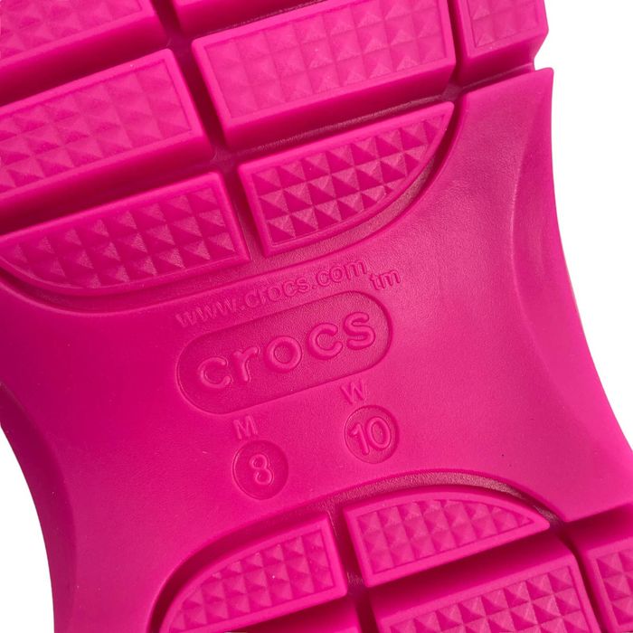 Crocs NEW Crocs Mega Crush Sandals Juice Pink 207989 Unisex M8/W10 ...