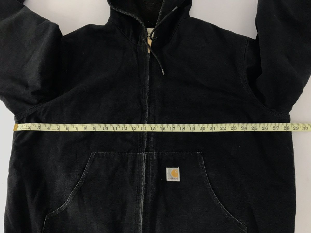 Carhartt Carhartt Loose Black Washed Insulated Thick Jacket Zip Up Size US XL / EU 56 / 4 - 9 Thumbnail