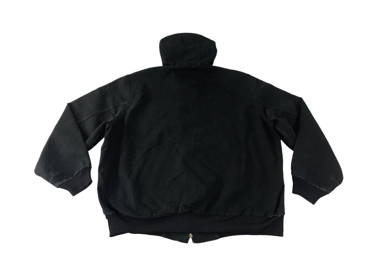 Carhartt Carhartt Loose Black Washed Insulated Thick Jacket Zip Up Size US XL / EU 56 / 4 - 2 Thumbnail