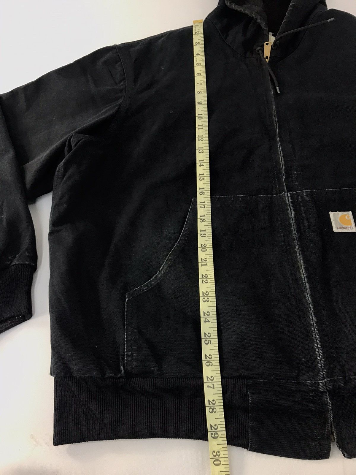 Carhartt Carhartt Loose Black Washed Insulated Thick Jacket Zip Up Size US XL / EU 56 / 4 - 10 Thumbnail