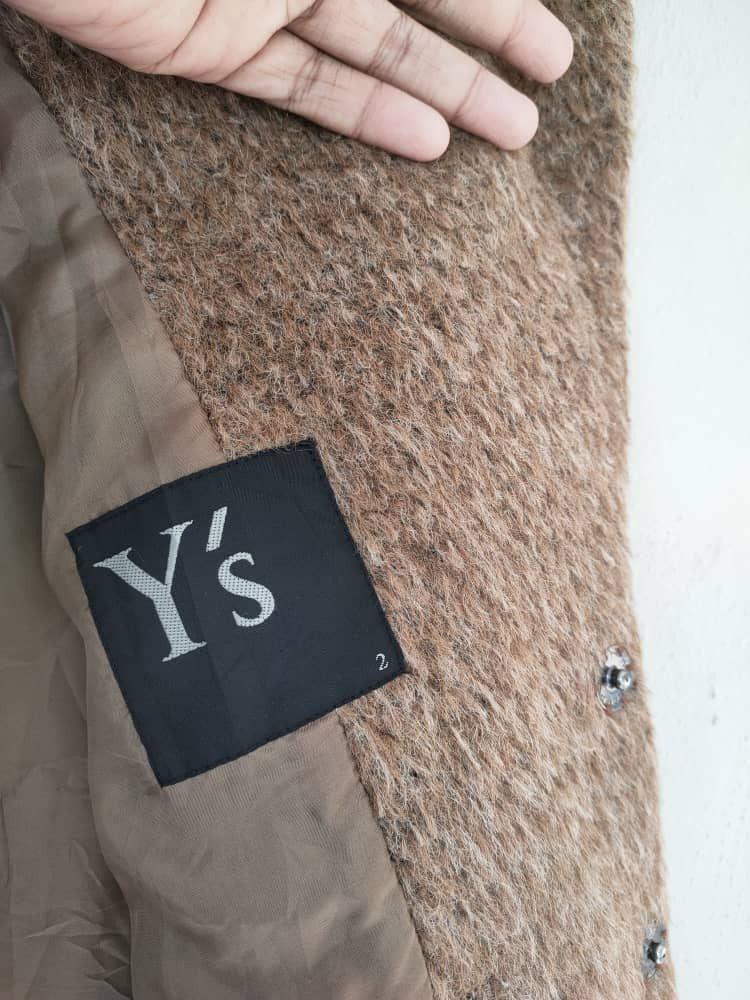 Yohji Yamamoto Y's Drop Shoulder Crop Alpaca fur Jacket Size M / US 6-8 / IT 42-44 - 13 Thumbnail