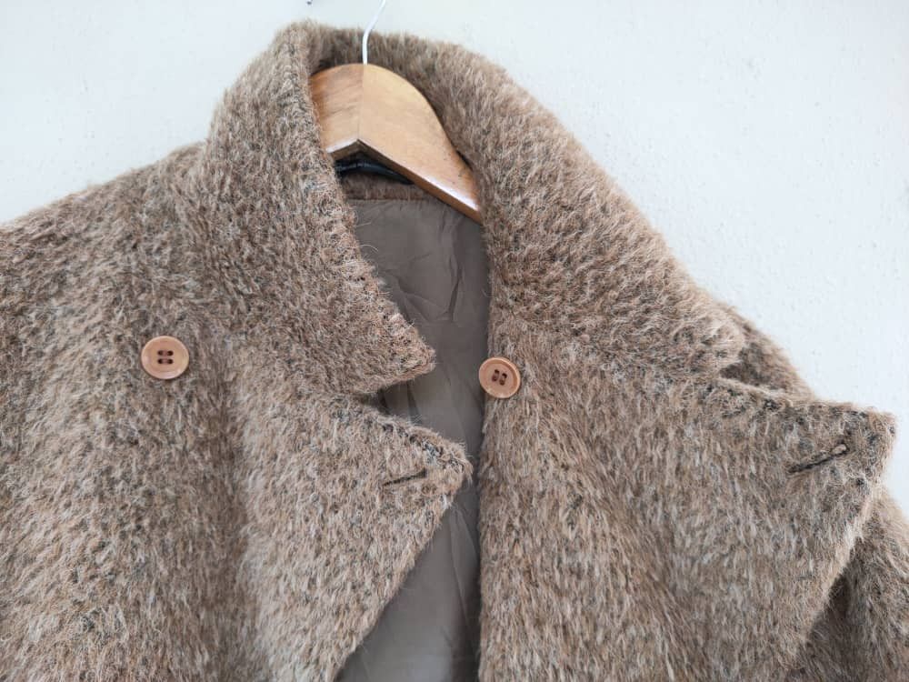 Yohji Yamamoto Y's Drop Shoulder Crop Alpaca fur Jacket Size M / US 6-8 / IT 42-44 - 10 Thumbnail