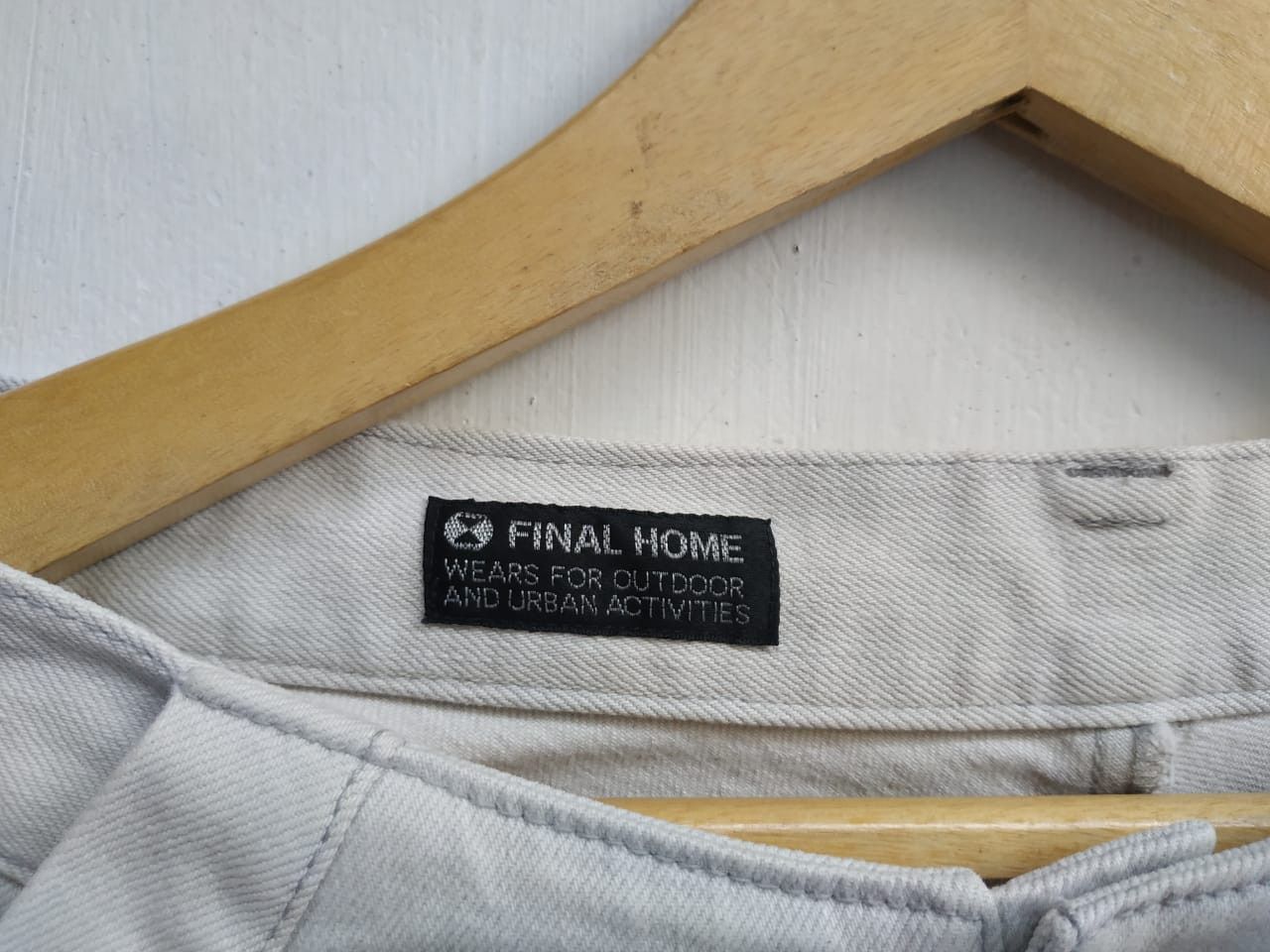 Final Home Final Home Issey Miyake Stretch Geometric Biker Pants Size US 29 - 6 Thumbnail