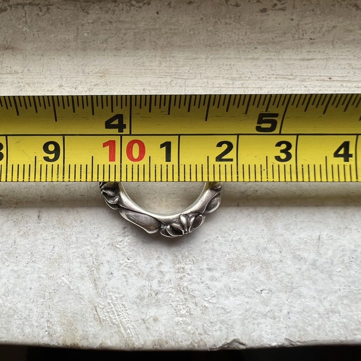 Chrome Hearts Vintage 1998 Chrome Hearts Sterling Diamond Ring Size ONE SIZE - 6 Thumbnail