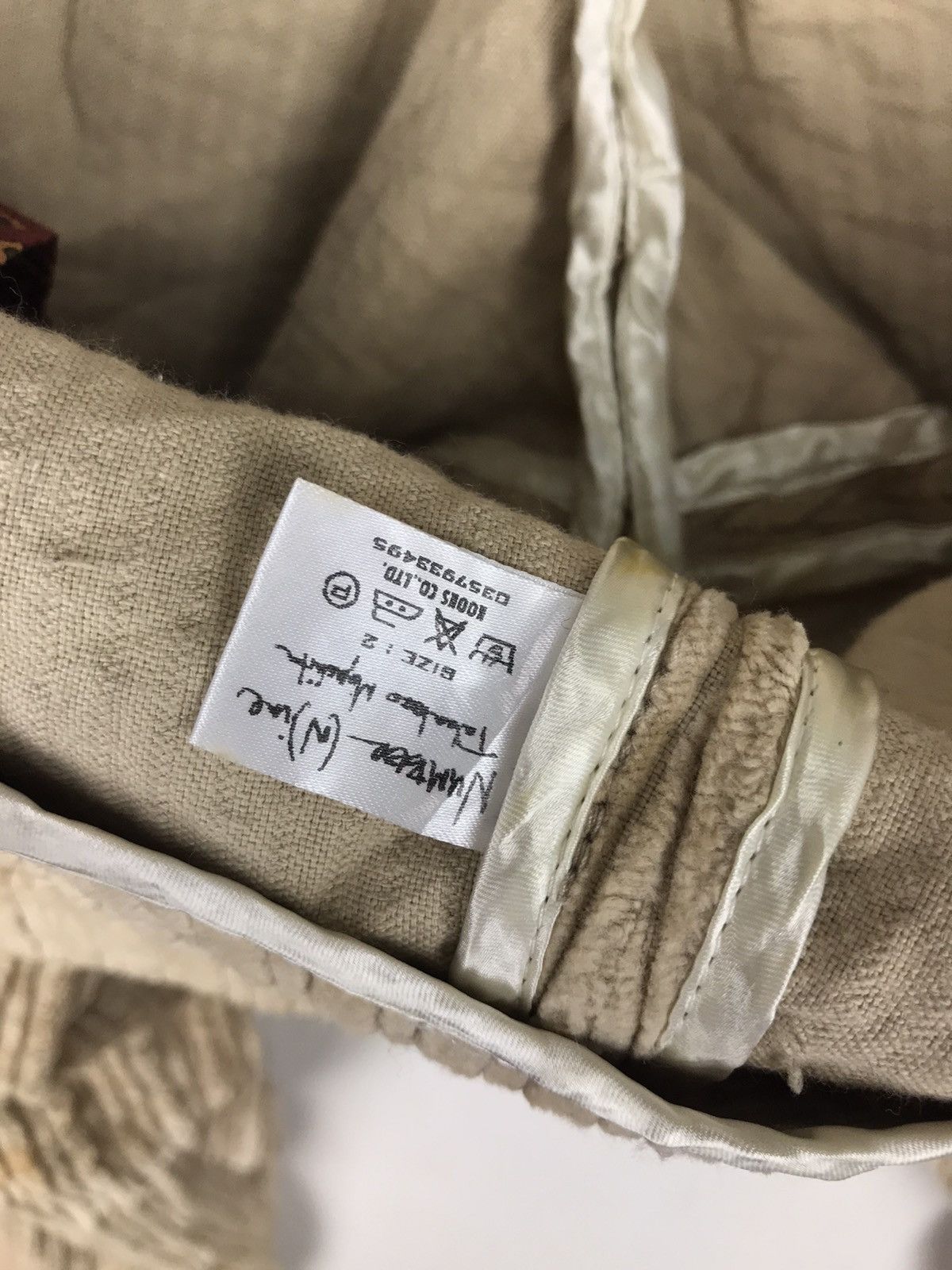 Number (N)ine Number (N)ine F/W 2003 "Touch Me I'm Sick" Corduroy Pants Size US 30 / EU 46 - 9 Thumbnail