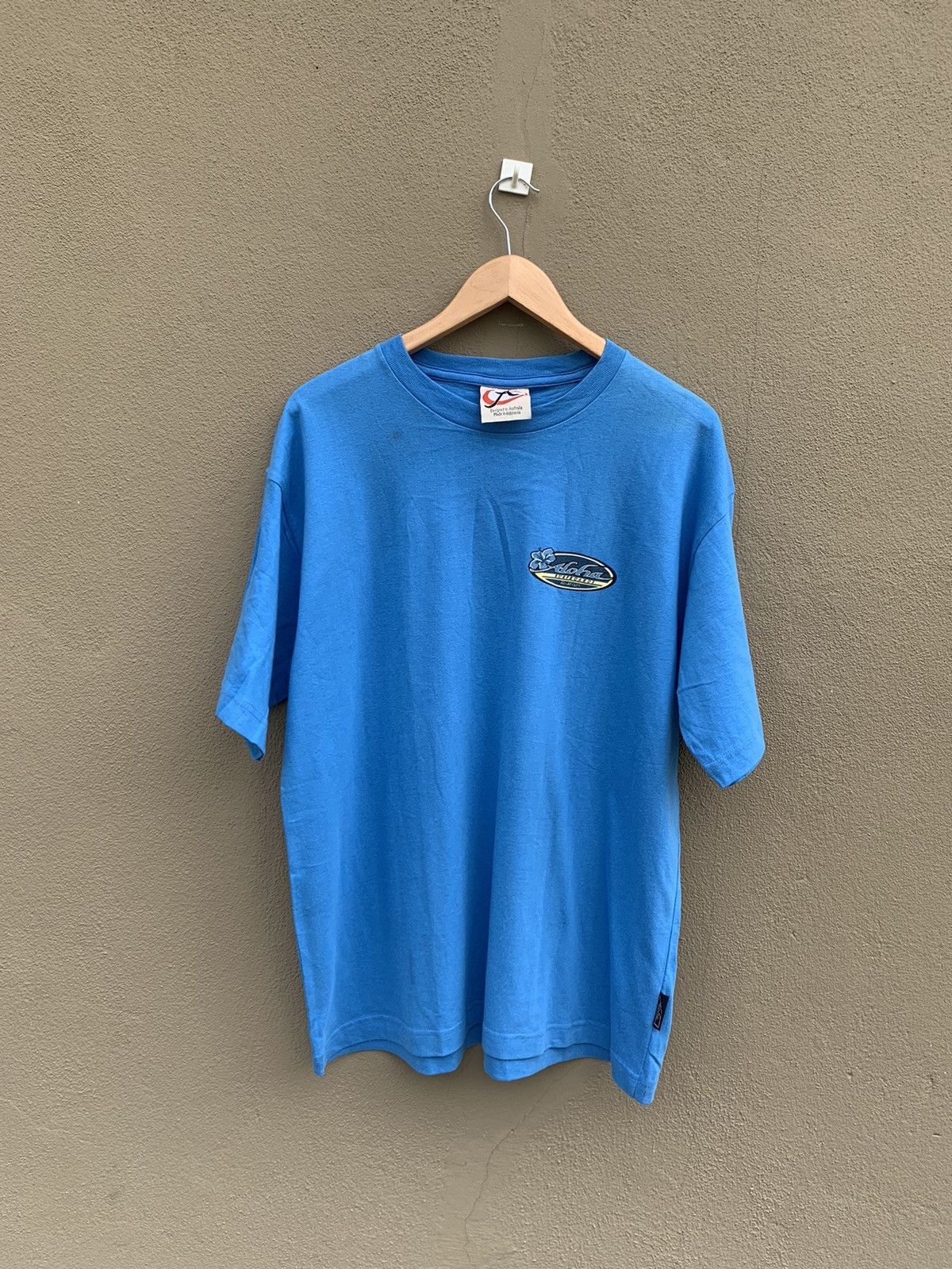 Man Made In Australia Vintage Y2K Australia Aloha Surfboard Brand Tee Oversized Size US XL / EU 56 / 4 - 3 Thumbnail