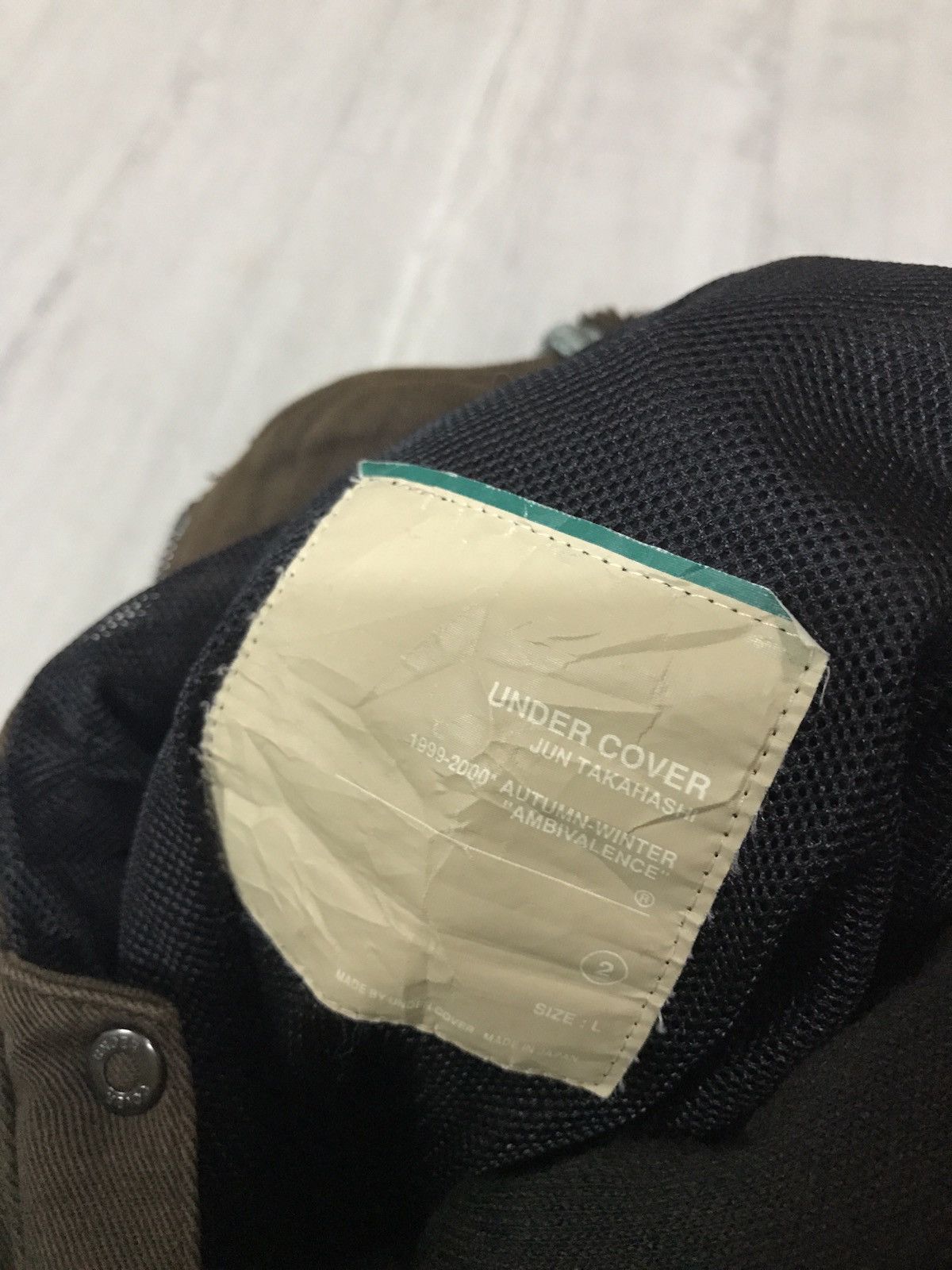Undercover Undercover Double Layer/tag Jacket Size US M / EU 48-50 / 2 - 7 Thumbnail