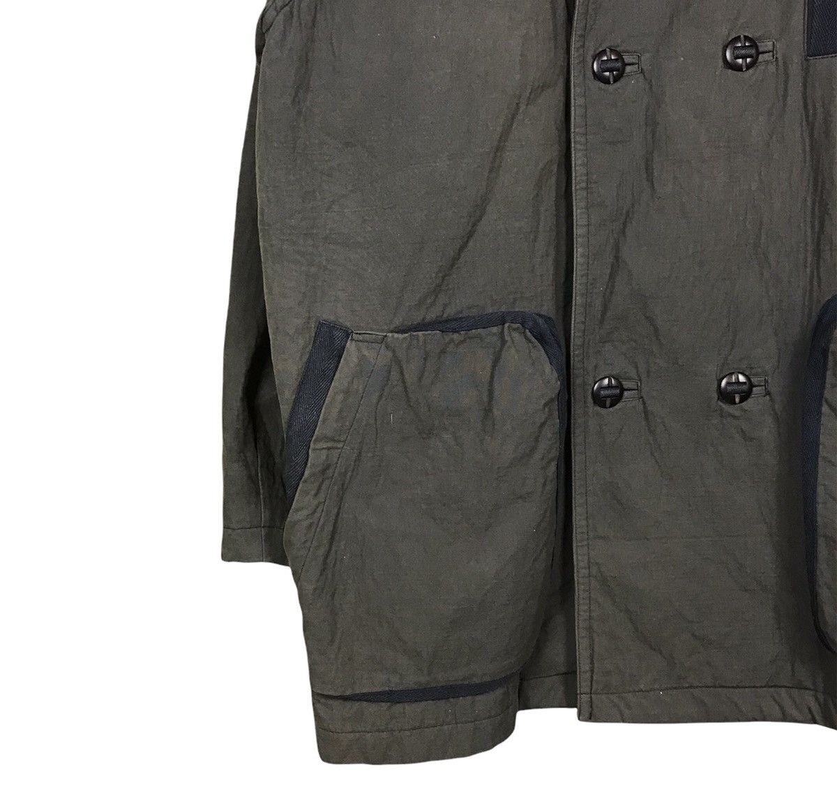 Issey Miyake Vintage 80's "Issey Miyake Men" Oversize Jacket Size US L / EU 52-54 / 3 - 4 Thumbnail