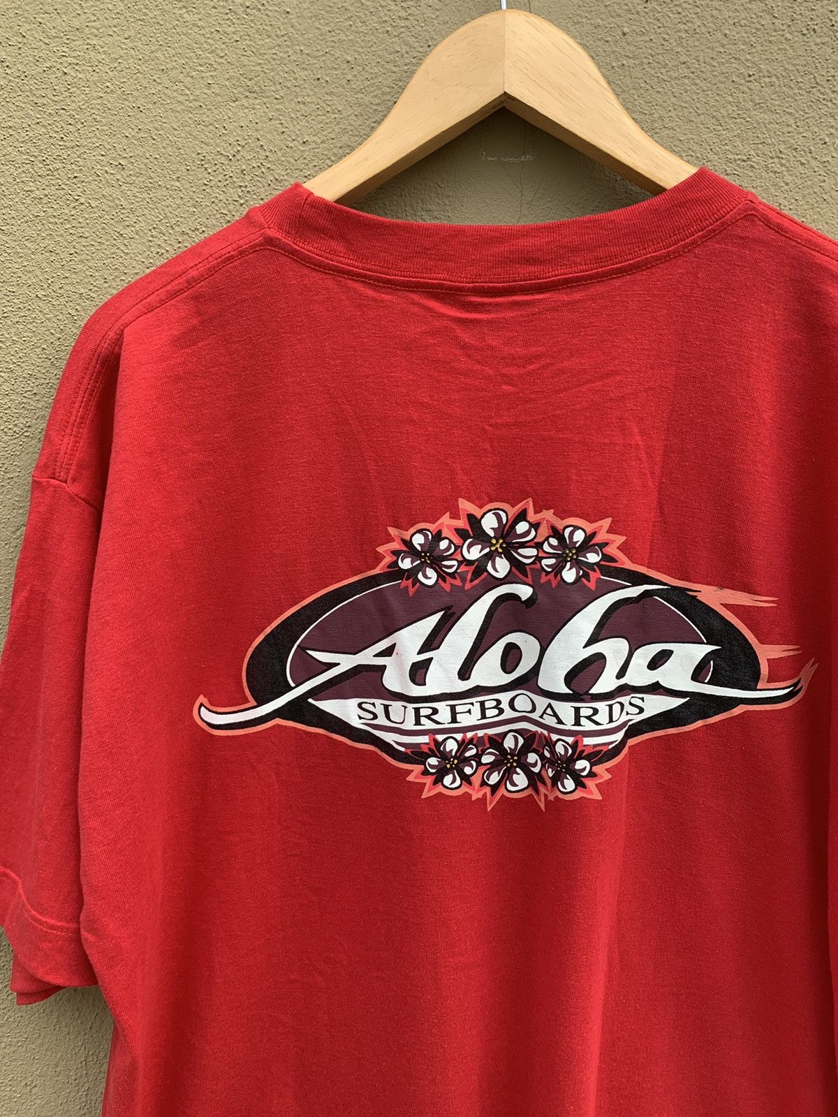 Man Made In Australia Vintage Y2K Australia Aloha Surfboard Brand Tee Flora design Size US XL / EU 56 / 4 - 6 Thumbnail