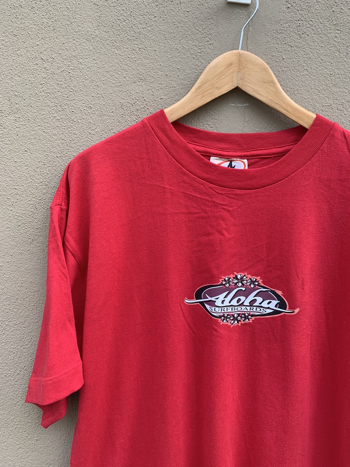 Man Made In Australia Vintage Y2K Australia Aloha Surfboard Brand Tee Flora design Size US XL / EU 56 / 4 - 1 Thumbnail