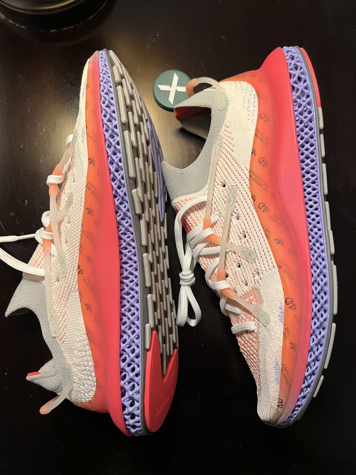 Adidas Adidas 4D Fusio Sunset Size US 8.5 / EU 41-42 - 3 Thumbnail