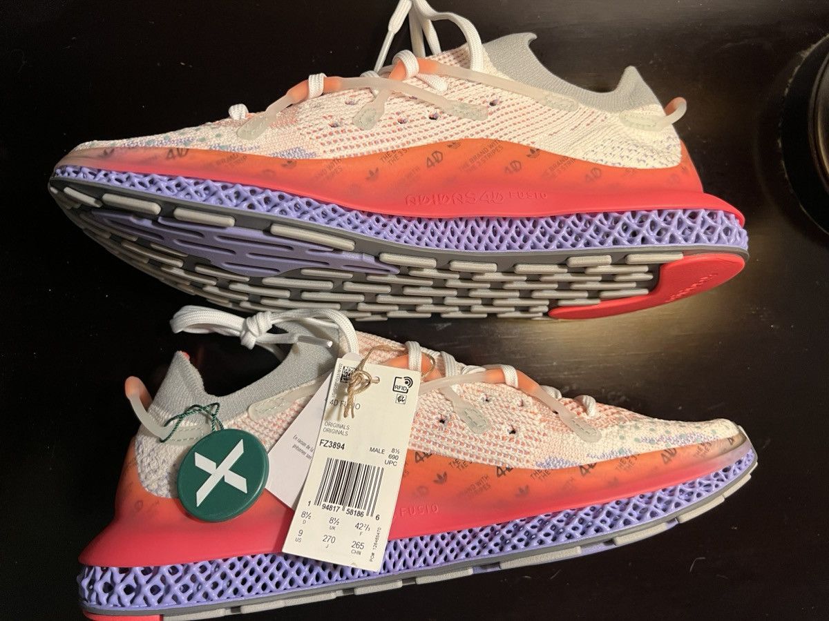 Adidas Adidas 4D Fusio Sunset Size US 8.5 / EU 41-42 - 2 Thumbnail