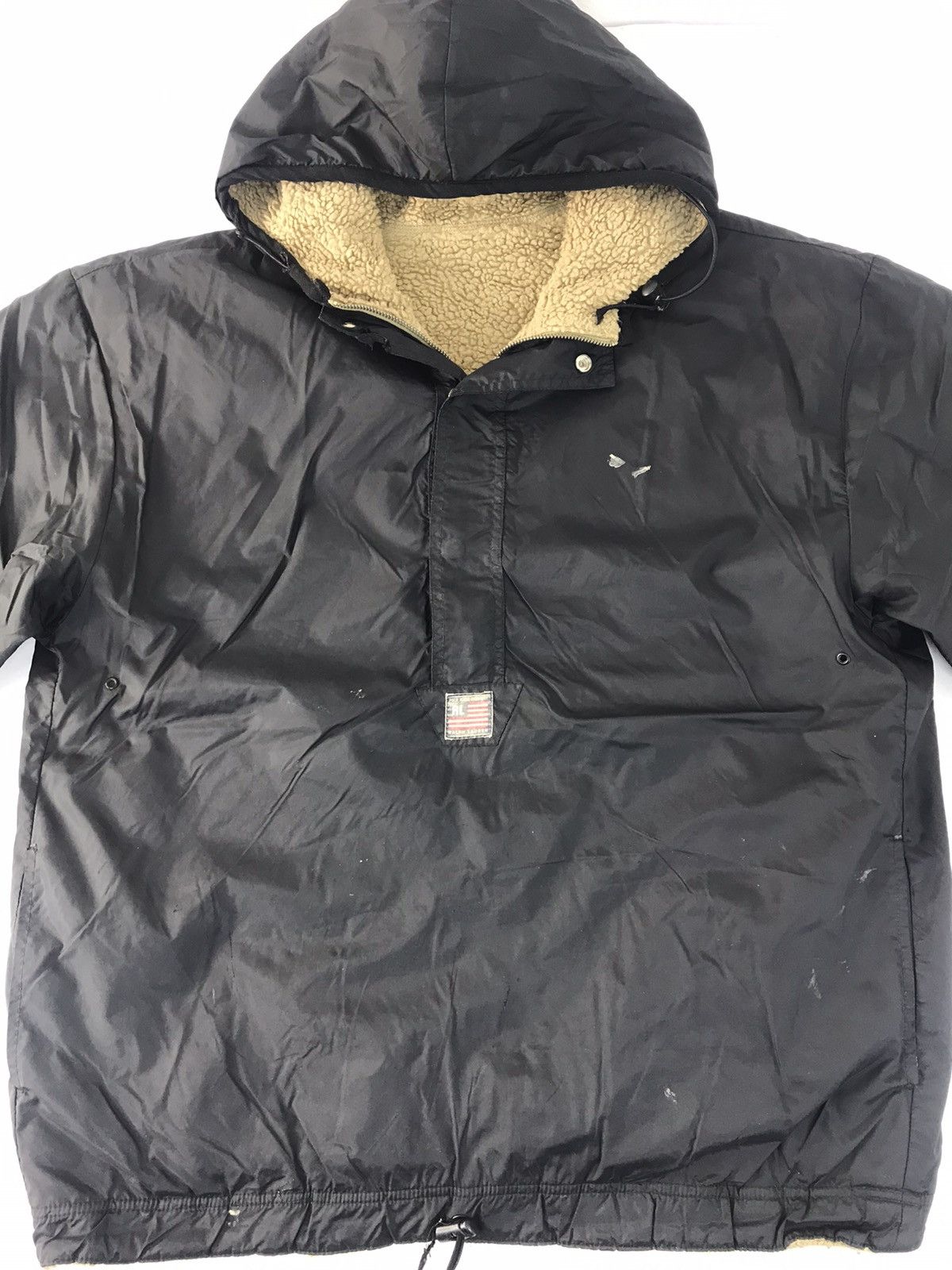 Polo Ralph Lauren × Vintage 90s Quilted Sherpa Jacket Hoodies Polo Jeans Ralph Lauren Size US M / EU 48-50 / 2 - 2 Thumbnail