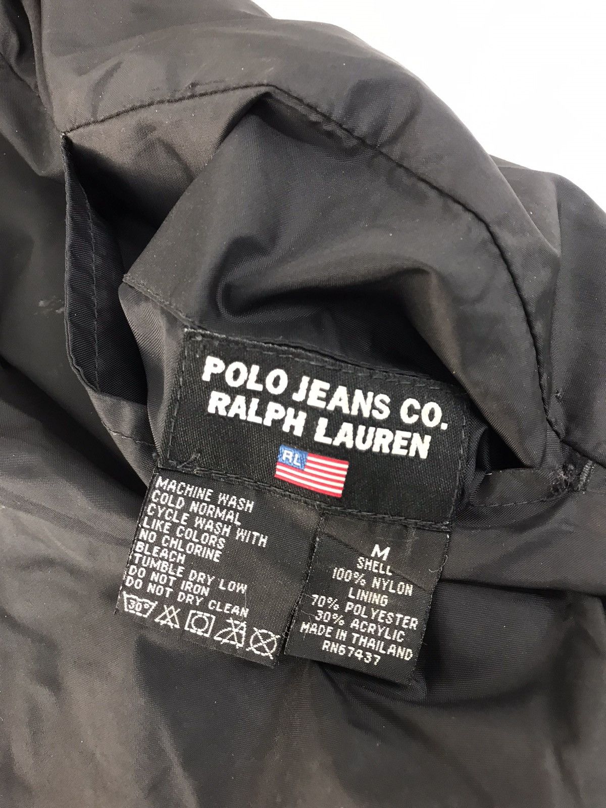 Polo Ralph Lauren × Vintage 90s Quilted Sherpa Jacket Hoodies Polo Jeans Ralph Lauren Size US M / EU 48-50 / 2 - 5 Thumbnail