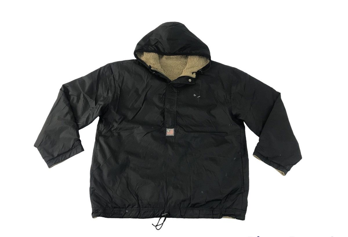 Polo Ralph Lauren × Vintage 90s Quilted Sherpa Jacket Hoodies Polo Jeans Ralph Lauren Size US M / EU 48-50 / 2 - 1 Thumbnail