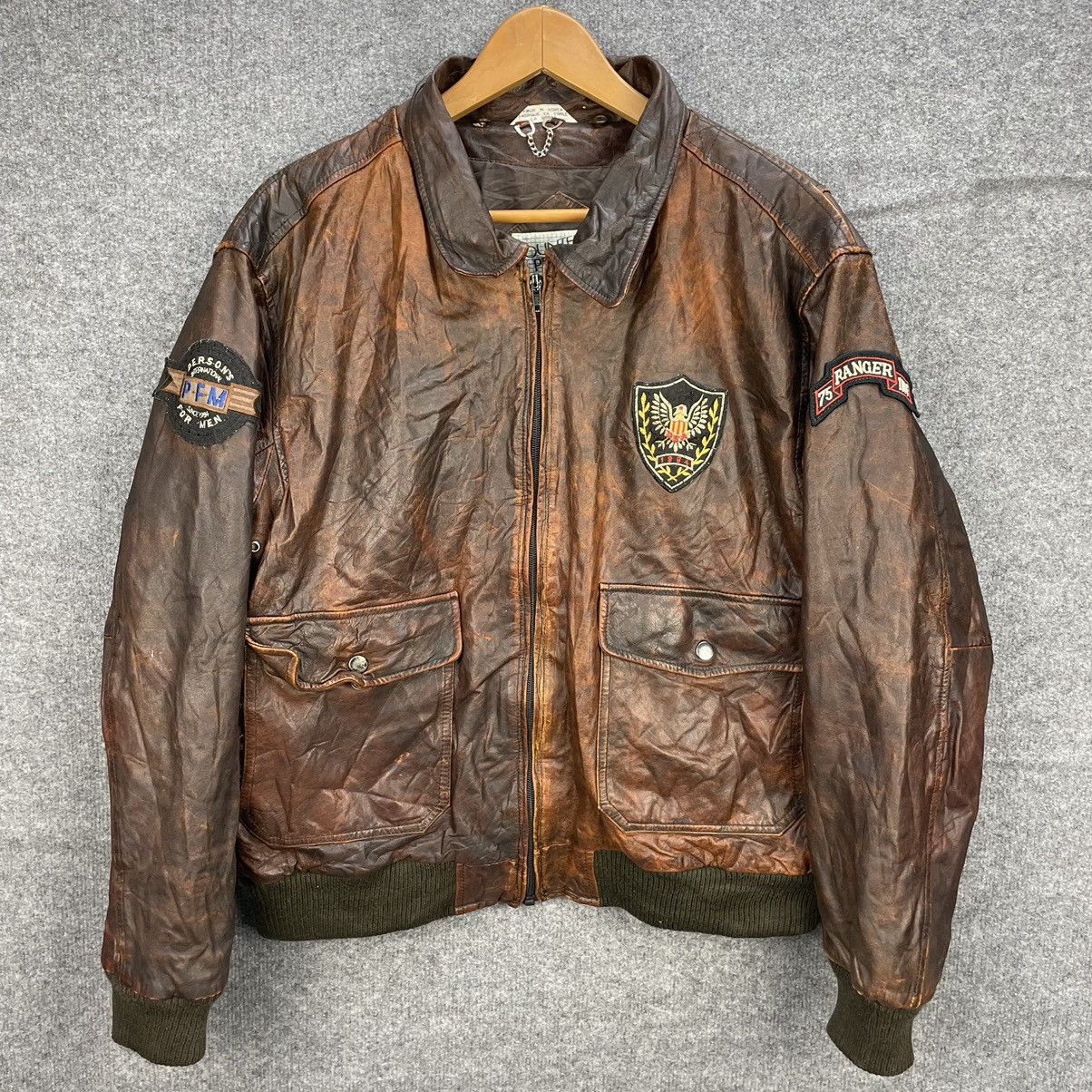Japanese Brand × PERSON'S Japanese Counter Proposal Leather Jacket Persons PFM Size US L / EU 52-54 / 3 - 3 Thumbnail