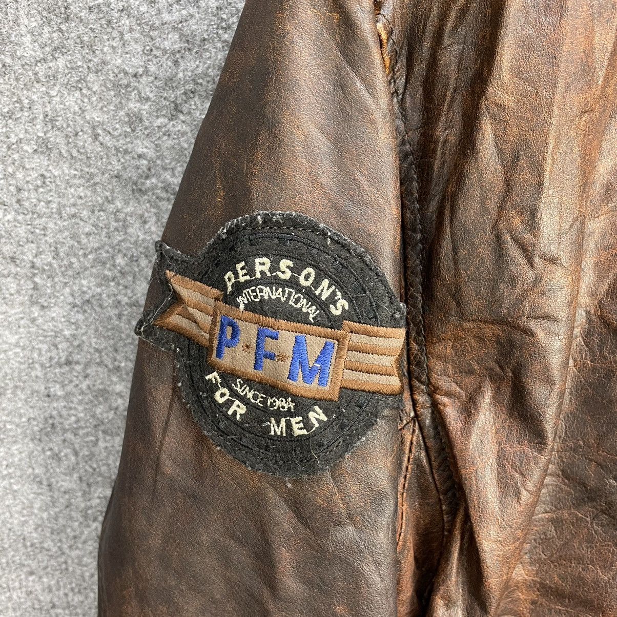 Japanese Brand × PERSON'S Japanese Counter Proposal Leather Jacket Persons PFM Size US L / EU 52-54 / 3 - 5 Thumbnail