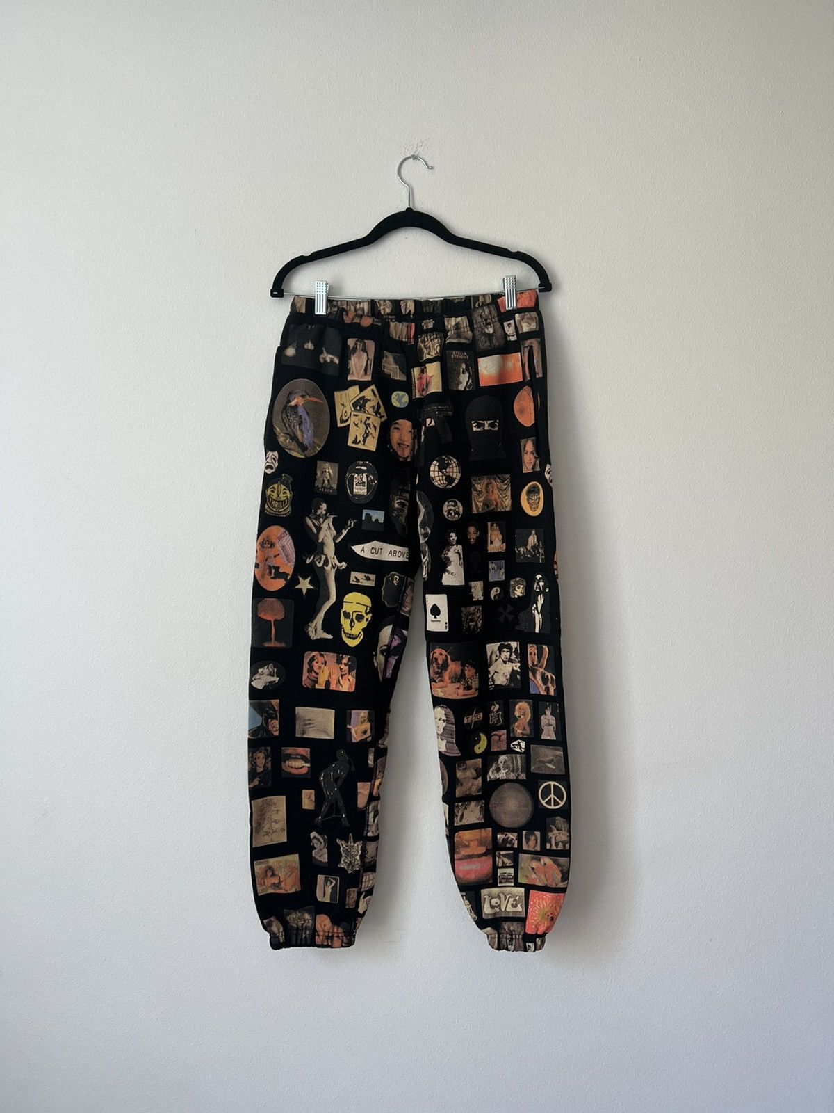 Supreme Thrills Sweatpants Black Men's - SS17 - US