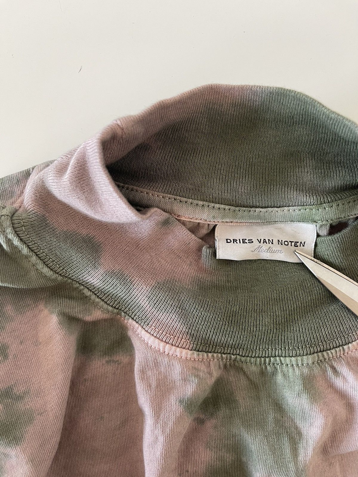 Dries Van Noten Dries Van Noten tie dyed long sleeve t-shirt Size US M / EU 48-50 / 2 - 4 Thumbnail