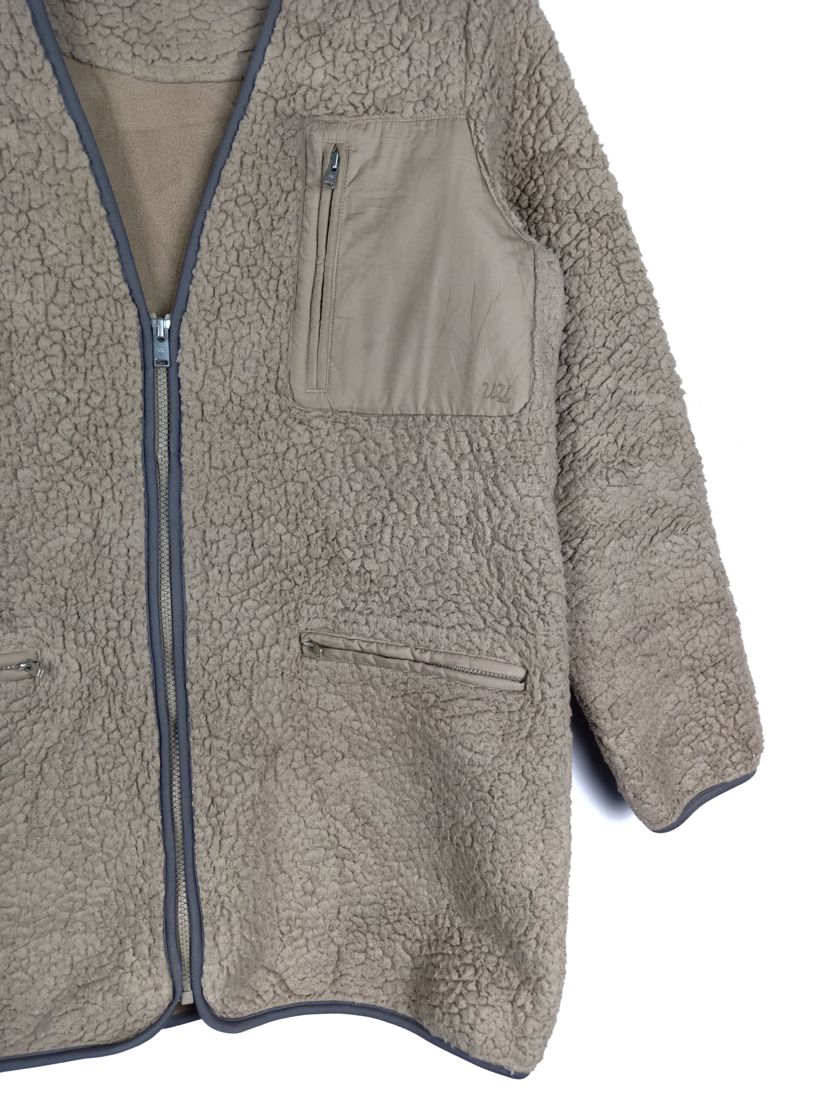 Japanese Brand × Undercover × Uniqlo Uniqlo Undercover Sherpa Cardigan Size US M / EU 48-50 / 2 - 3 Thumbnail