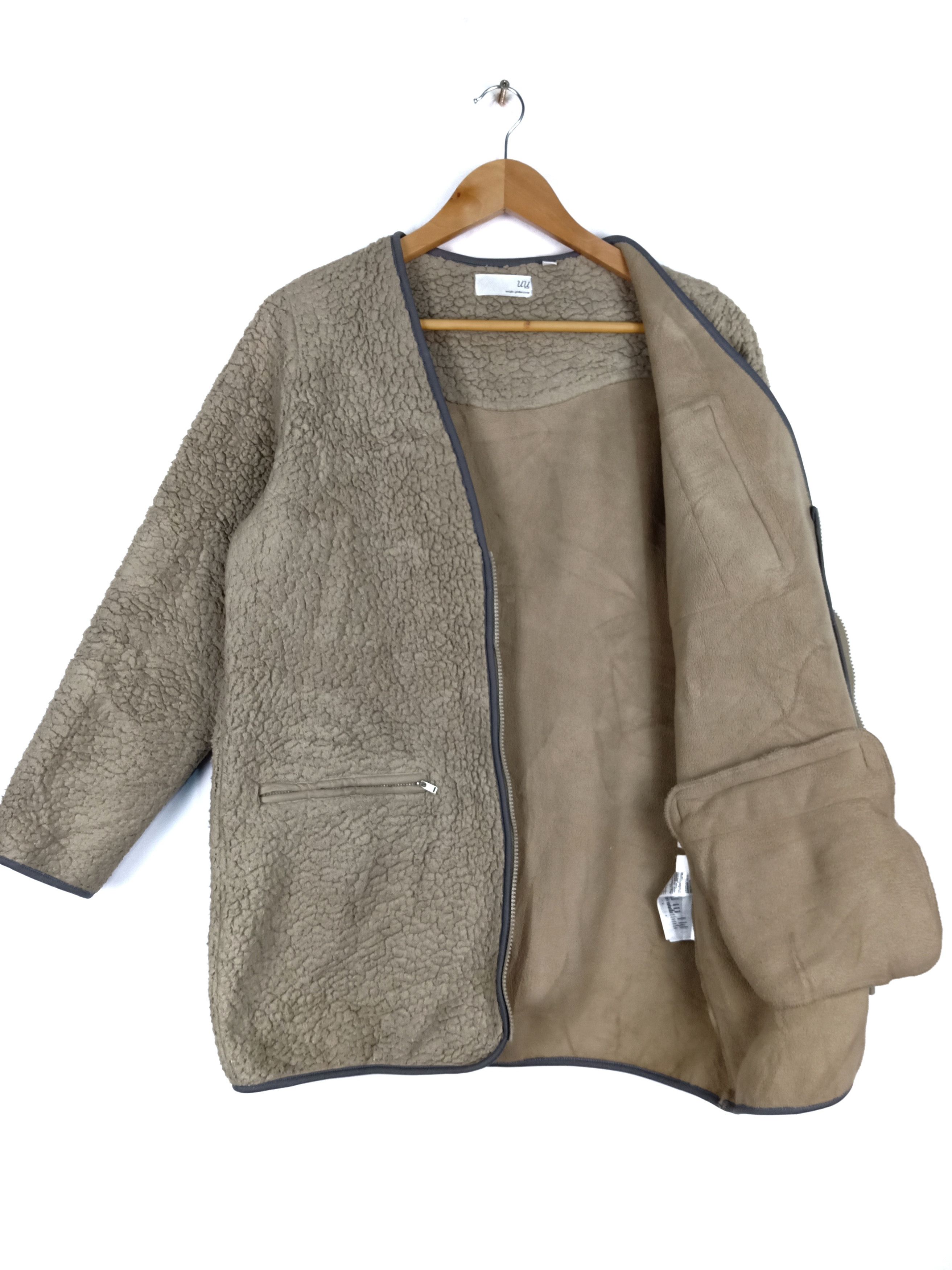 Japanese Brand × Undercover × Uniqlo Uniqlo Undercover Sherpa Cardigan Size US M / EU 48-50 / 2 - 4 Thumbnail