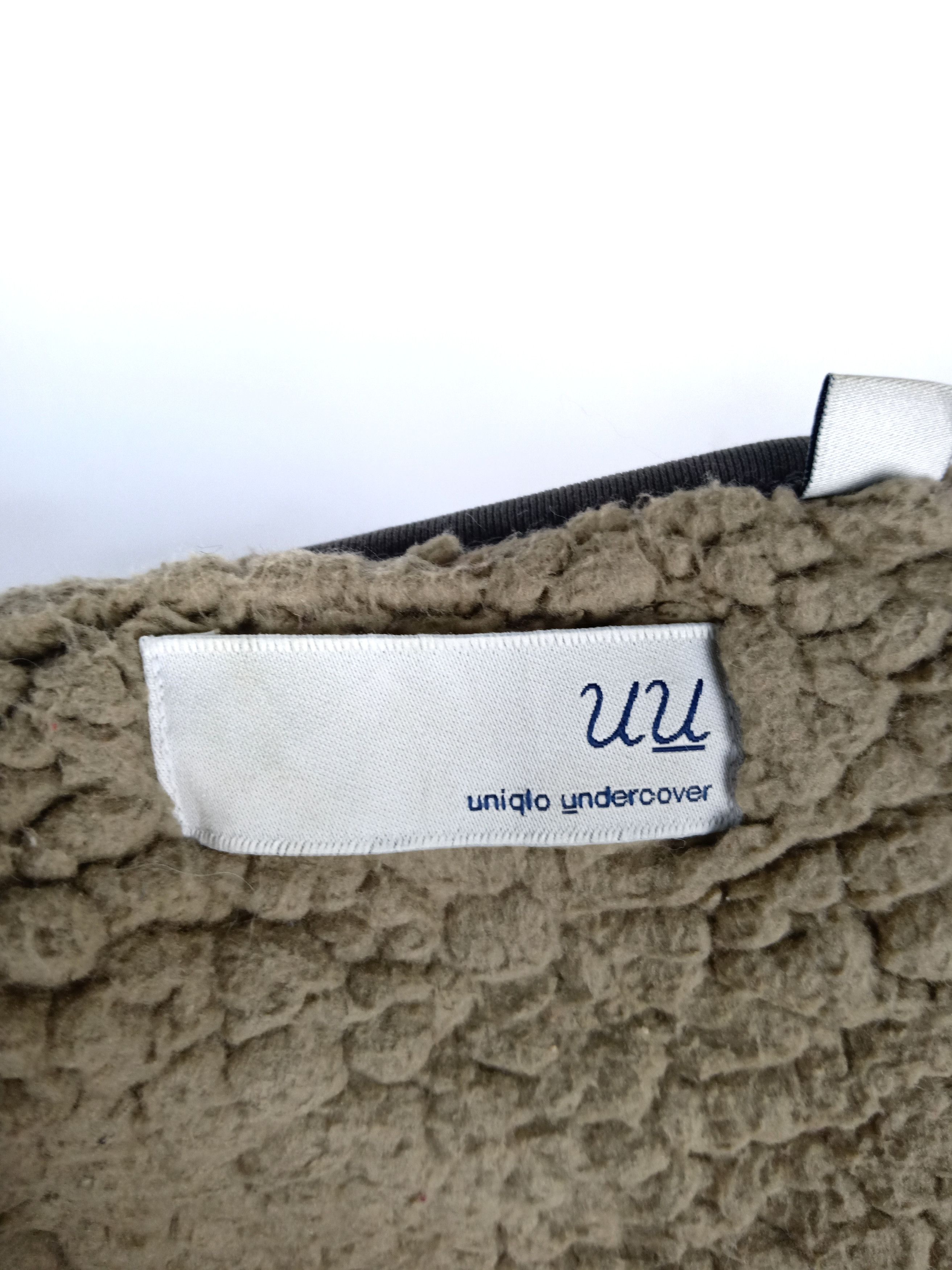 Japanese Brand × Undercover × Uniqlo Uniqlo Undercover Sherpa Cardigan Size US M / EU 48-50 / 2 - 8 Thumbnail